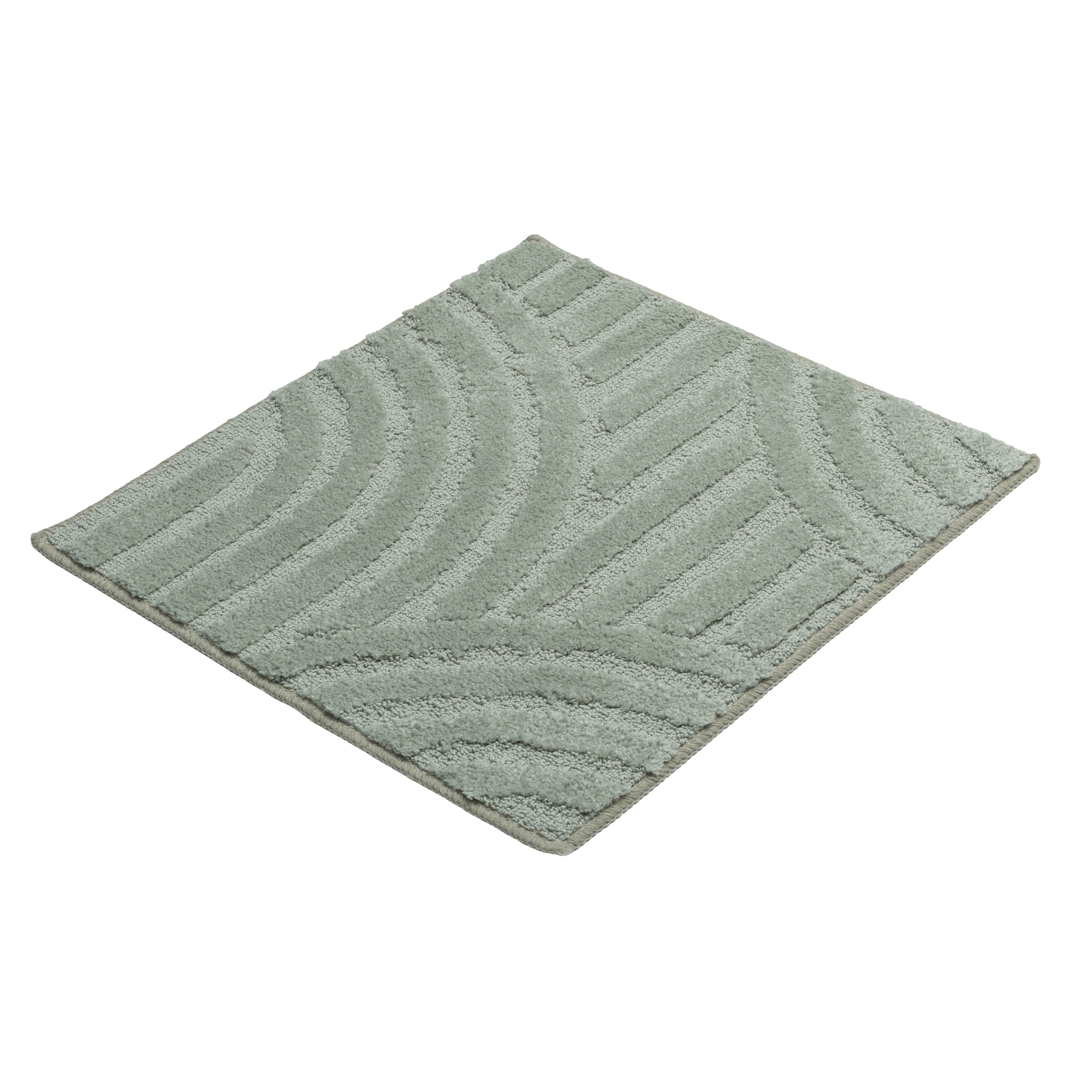 OTTO home Badematte »Regona Scandi, Badvorleger, Badezimmer Teppich, Duschvorleger« Höhe 10 mm rutschhemmend beschichtet strapazierfähig Badteppich, Uni Farben, Hoch-Tief-Effekt, modernes Muster, Zen