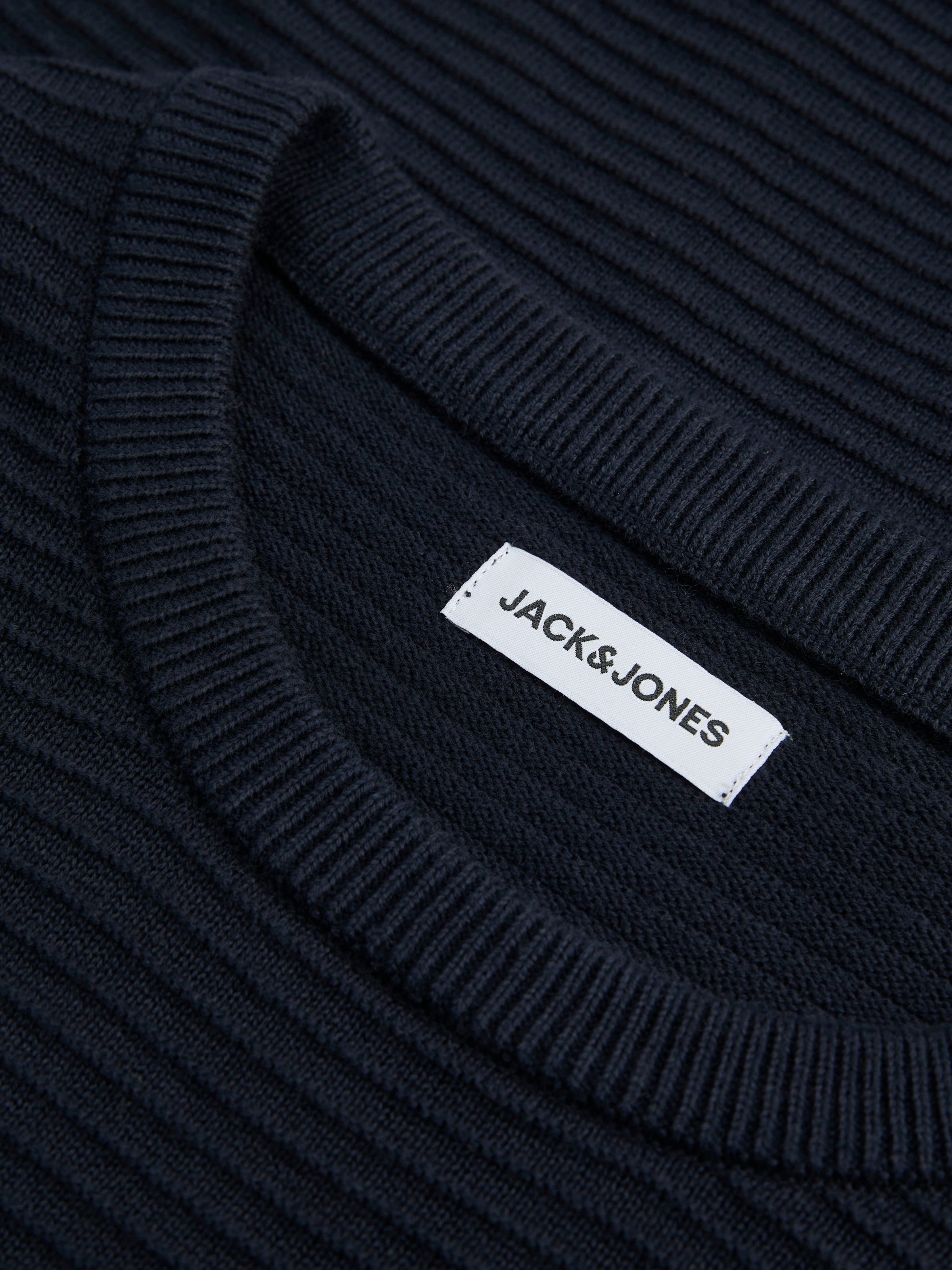 Jack & Jones Rundhalspullover »JJOTTO KNIT CREW NECK AW25«