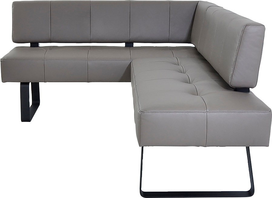 K+W Komfort & Wohnen Eckbank »Spider II«, Sitzsteppung, bequem durch Sandwichbauweise, 2 Stellmaße