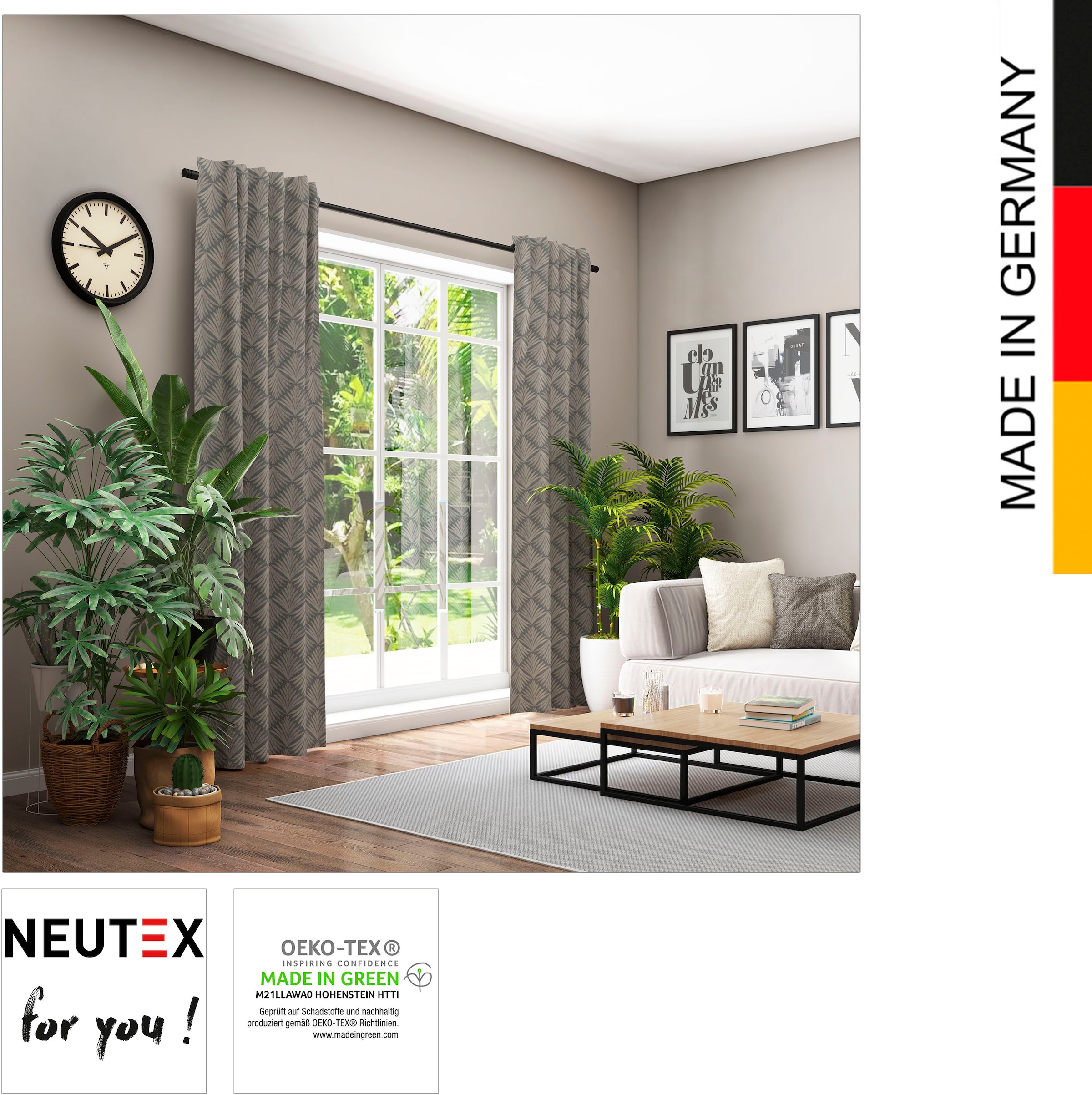 Neutex for you! Vorhang »Como«, (1 St.), moderne Klassik bestellen bei OTTO