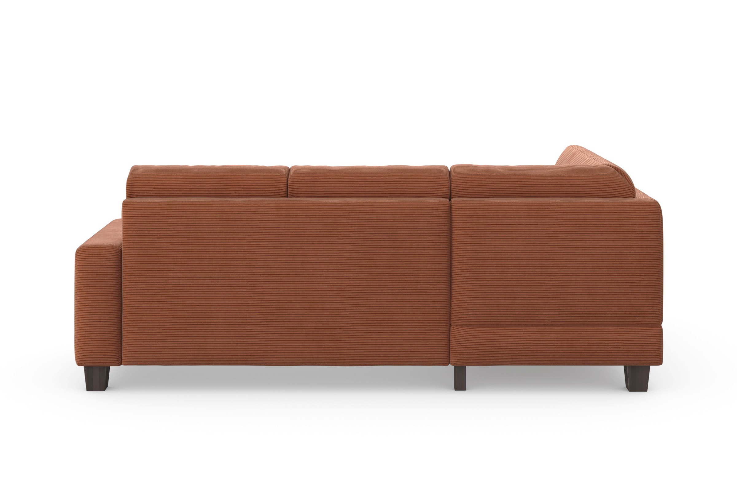 Home affaire Ecksofa »Summer L-Form«, mit Ottomane, mit oder ohne Bettfunktion und Bettkasten, Cord-Bezug