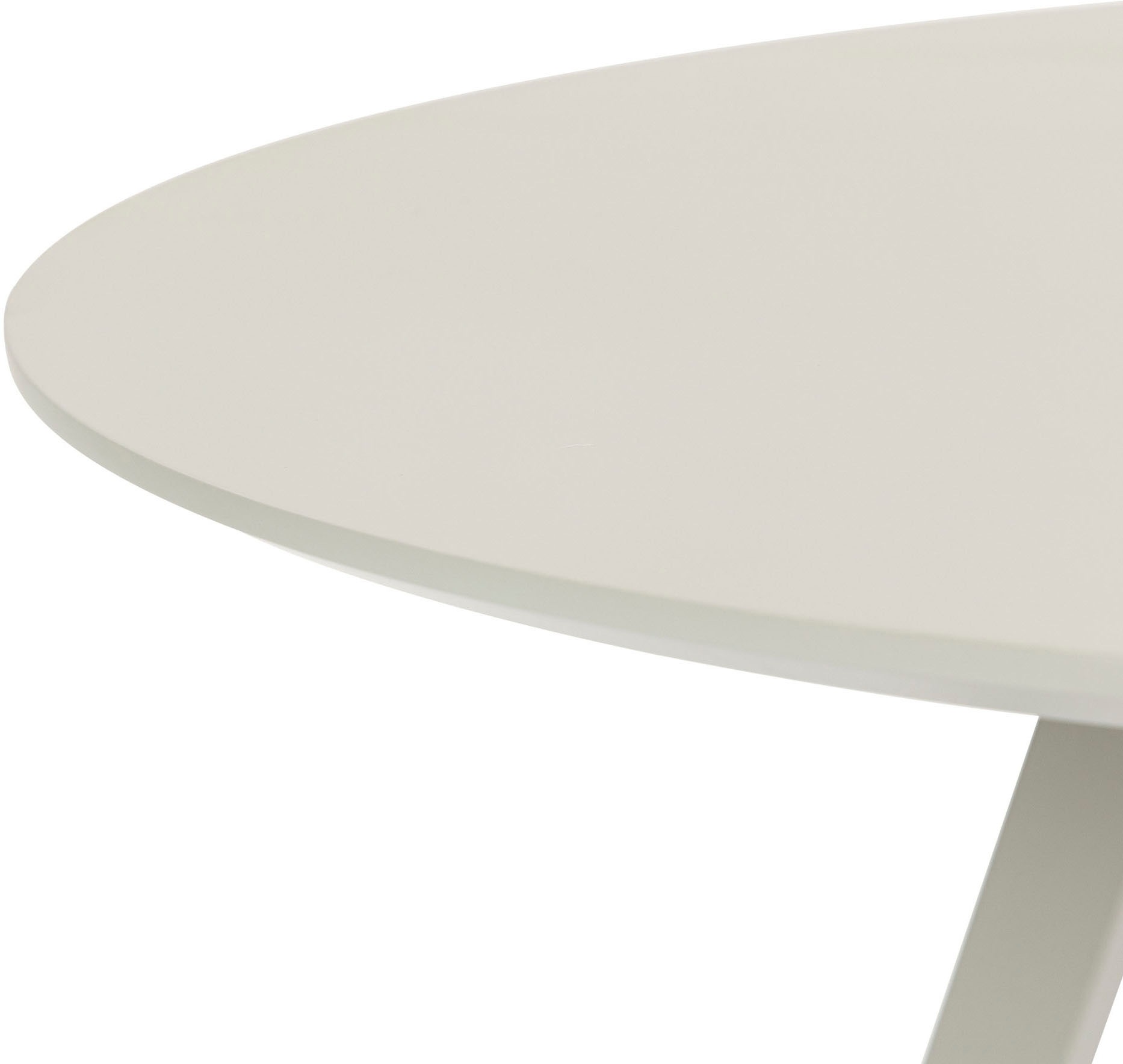 Duo Collection Essgruppe »Pina und Mila« Set, 5 Stk. tlg. Ø 120 cm, massives Metallgestell, Trendfarbe Kaschmir