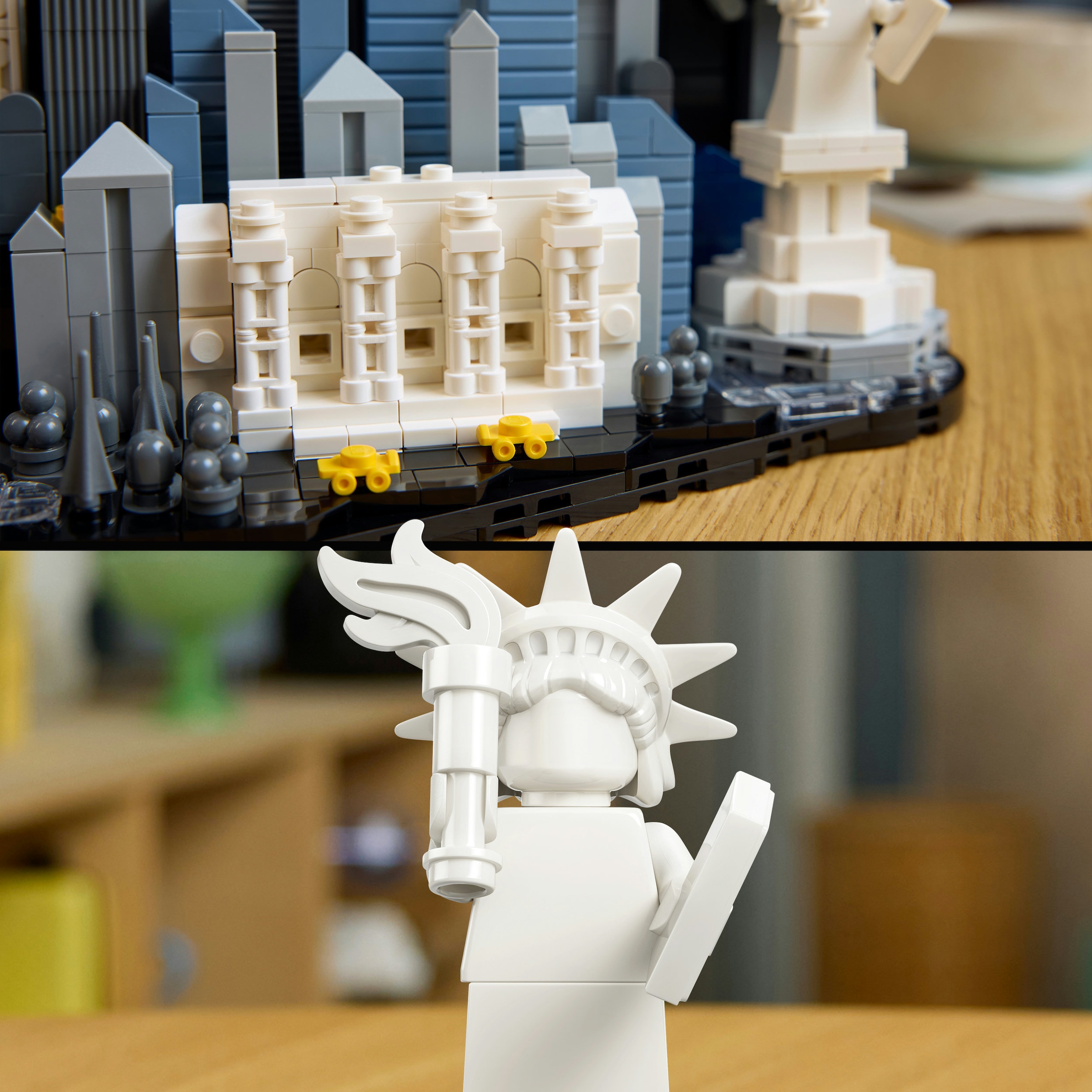 LEGO® Konstruktionsspielsteine »New York City – The Big Apple (21066), LEGO Architecture« Made in Europe