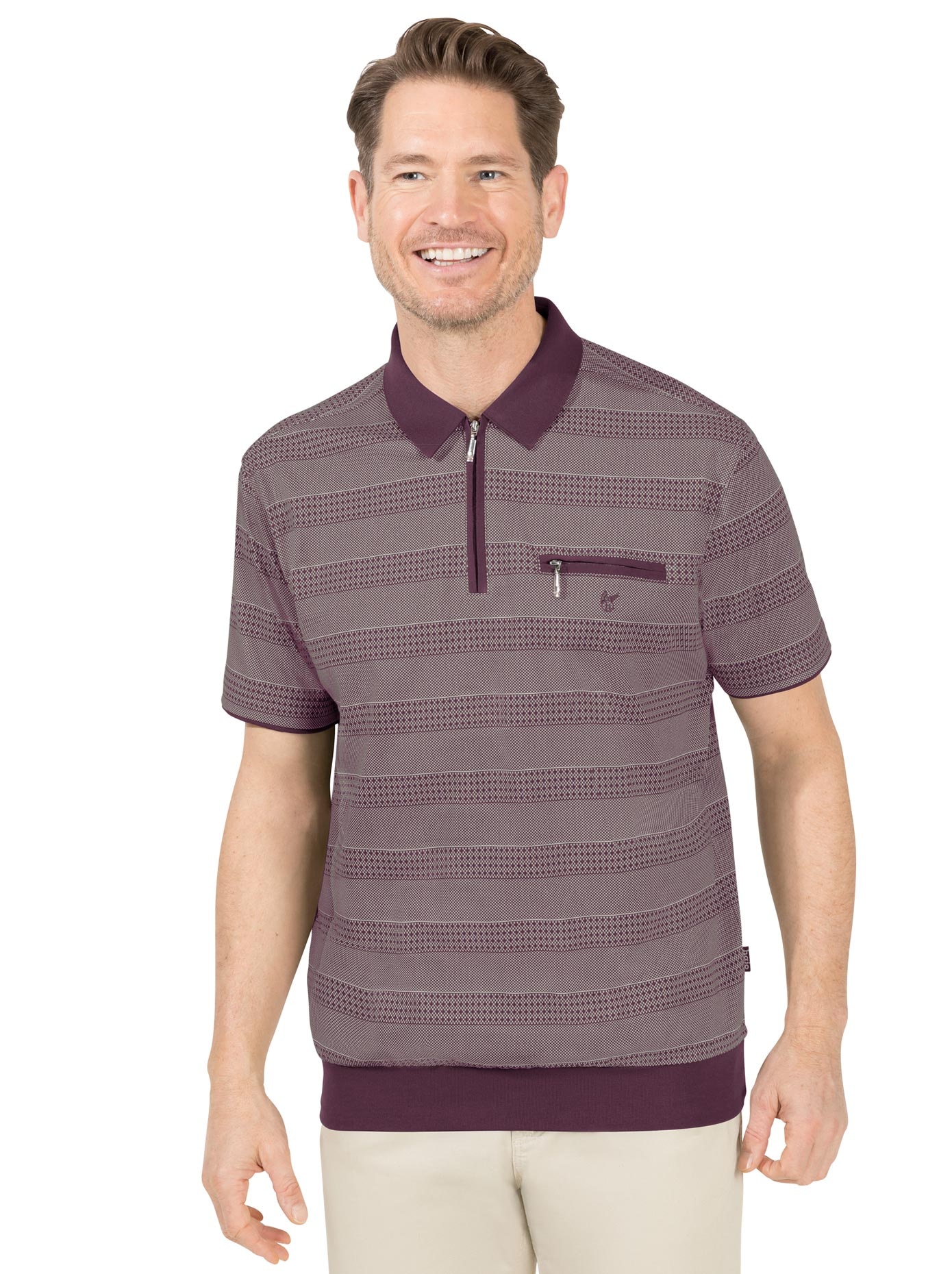 Hajo Poloshirt »Kurzarm-Poloshirt«