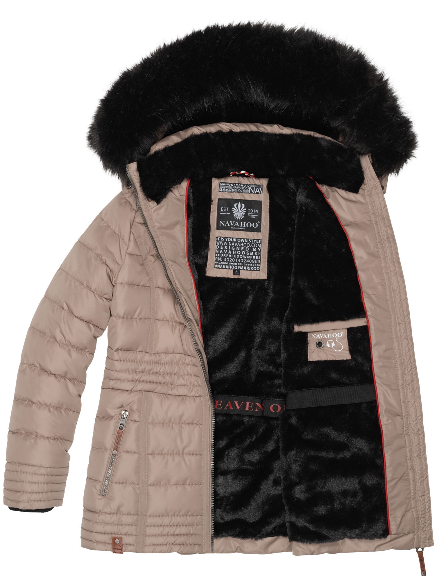 Navahoo Winterjacke »Navahoo Umay Princess Damen Winter Steppjacke B900«