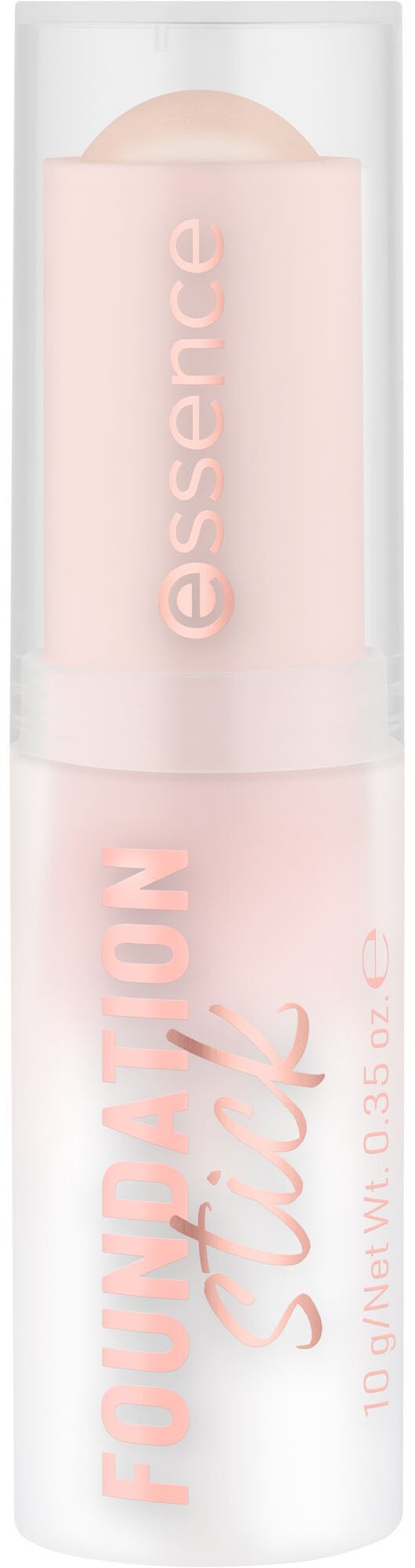 Essence Foundation »FOUNDATION stick«, (Set, 3 tlg.), Cremig und leicht verblendbar, Matt-Finish, variable Deckkraft.