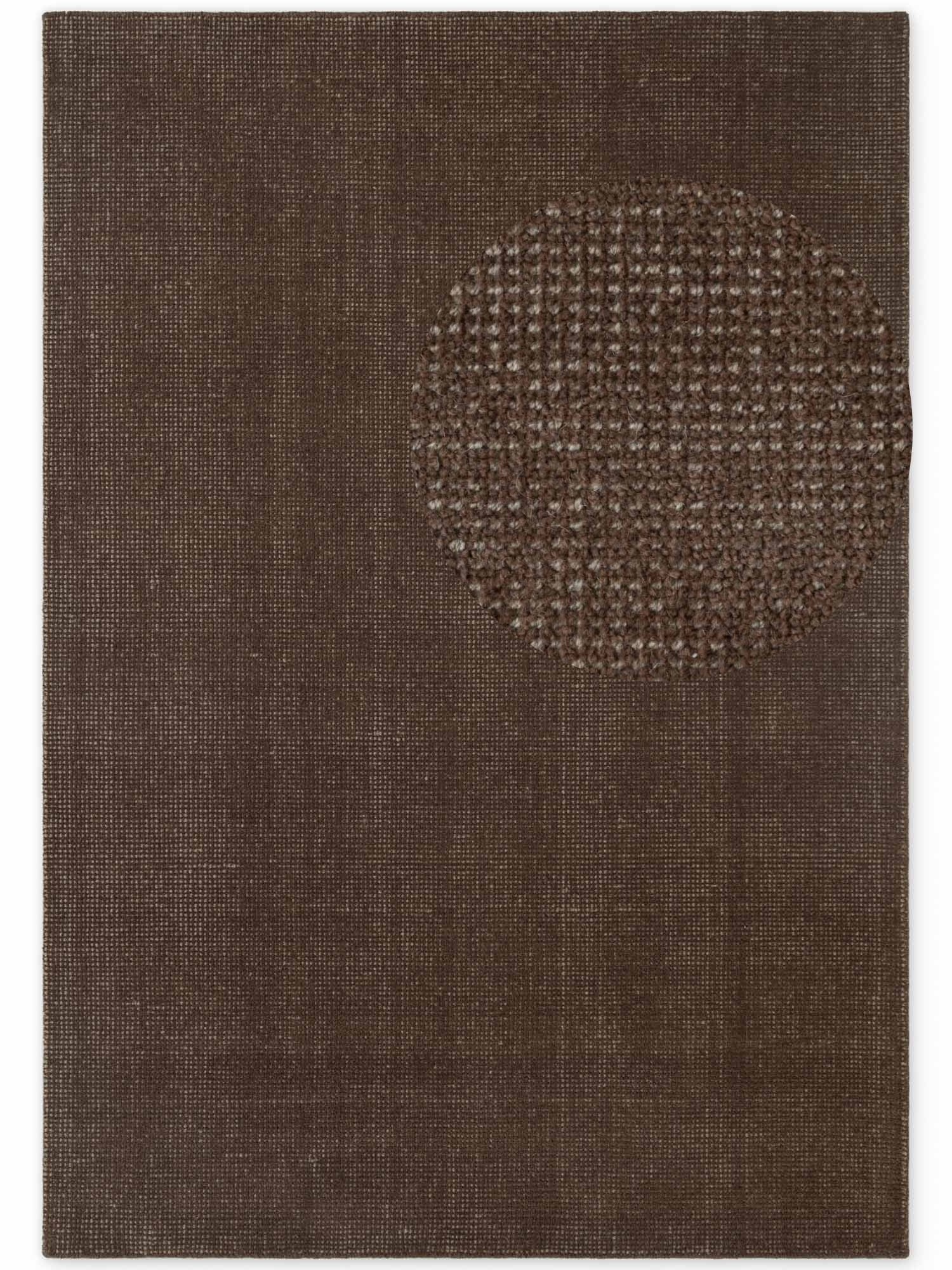 Ted Baker Wollteppich »Croom , auch in rund« rechteckig 10 mm Höhe Wolle, Natur, Handgewebt, Wohnzimmer, Schlafzimmer, Modern, Skandi