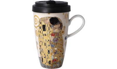 Goebel Coffee-to-go-Becher »Gustav Klimt - "Der Kuss"«, aus Porzellan mit abnehmbarem... kaufen