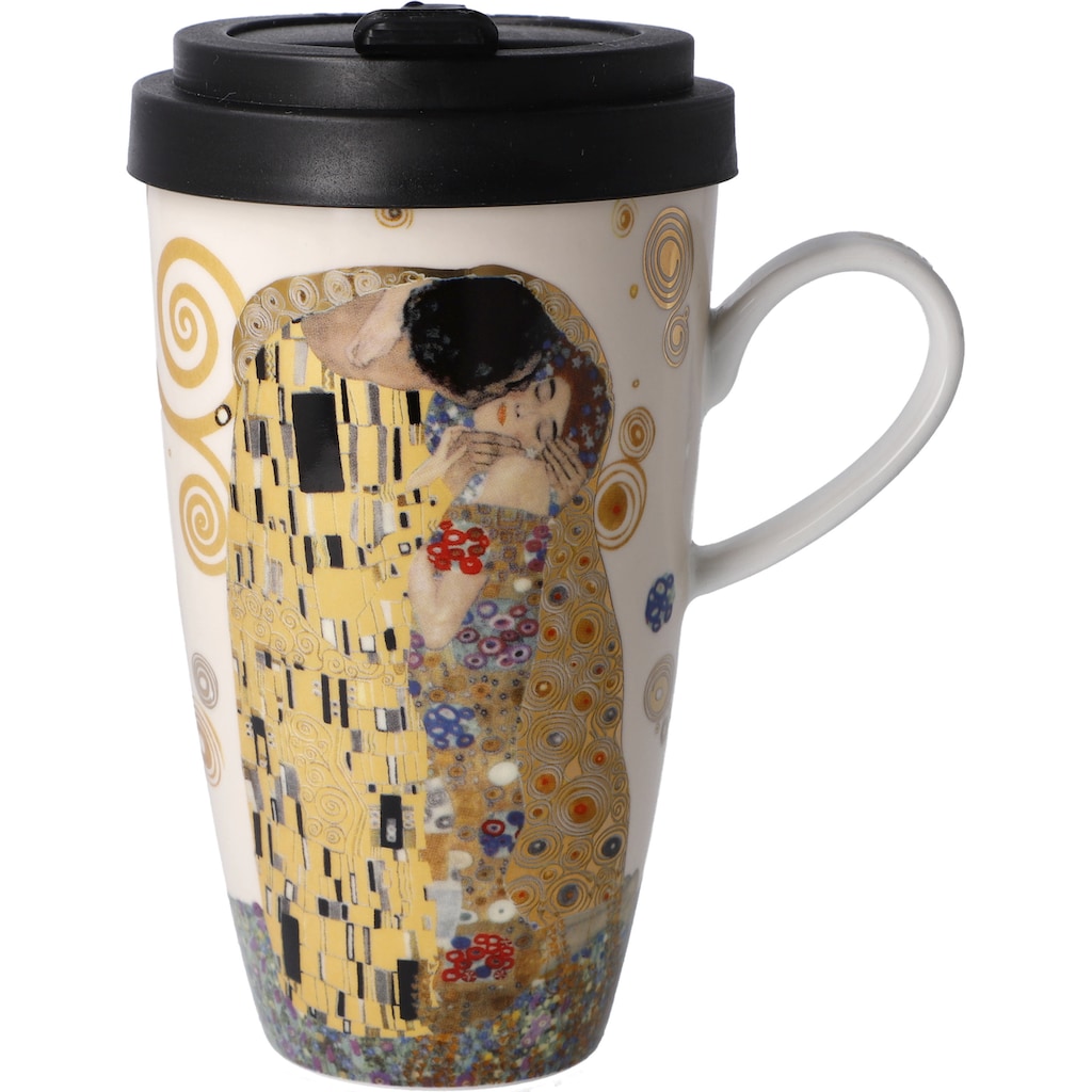 Goebel Coffee-to-go-Becher »Gustav Klimt - "Der Kuss"«