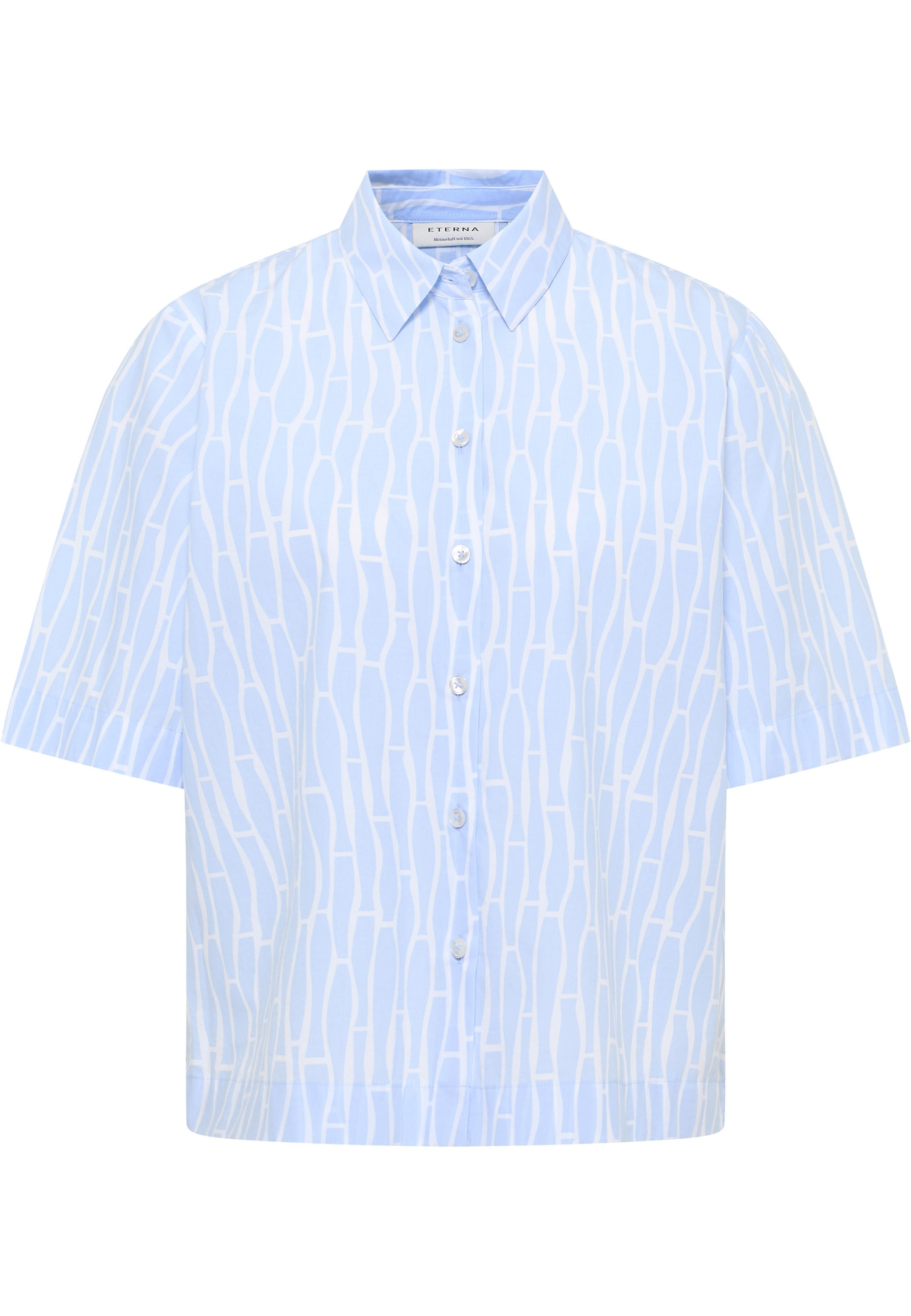 Eterna Hemdbluse »LOOSE FIT« EASY IRON (bügelleicht)