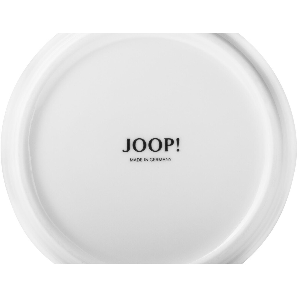 JOOP! Teller »JOOP! SINGLE CORNFLOWER«, (1 St.), hochwertiges Porzellan mit einzelner Kornblume als Dekor, Ø 10 cm