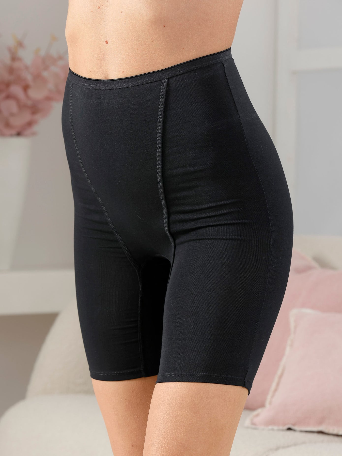 DamenFormslip3Stk.tlg. in schwarz, Größe 36