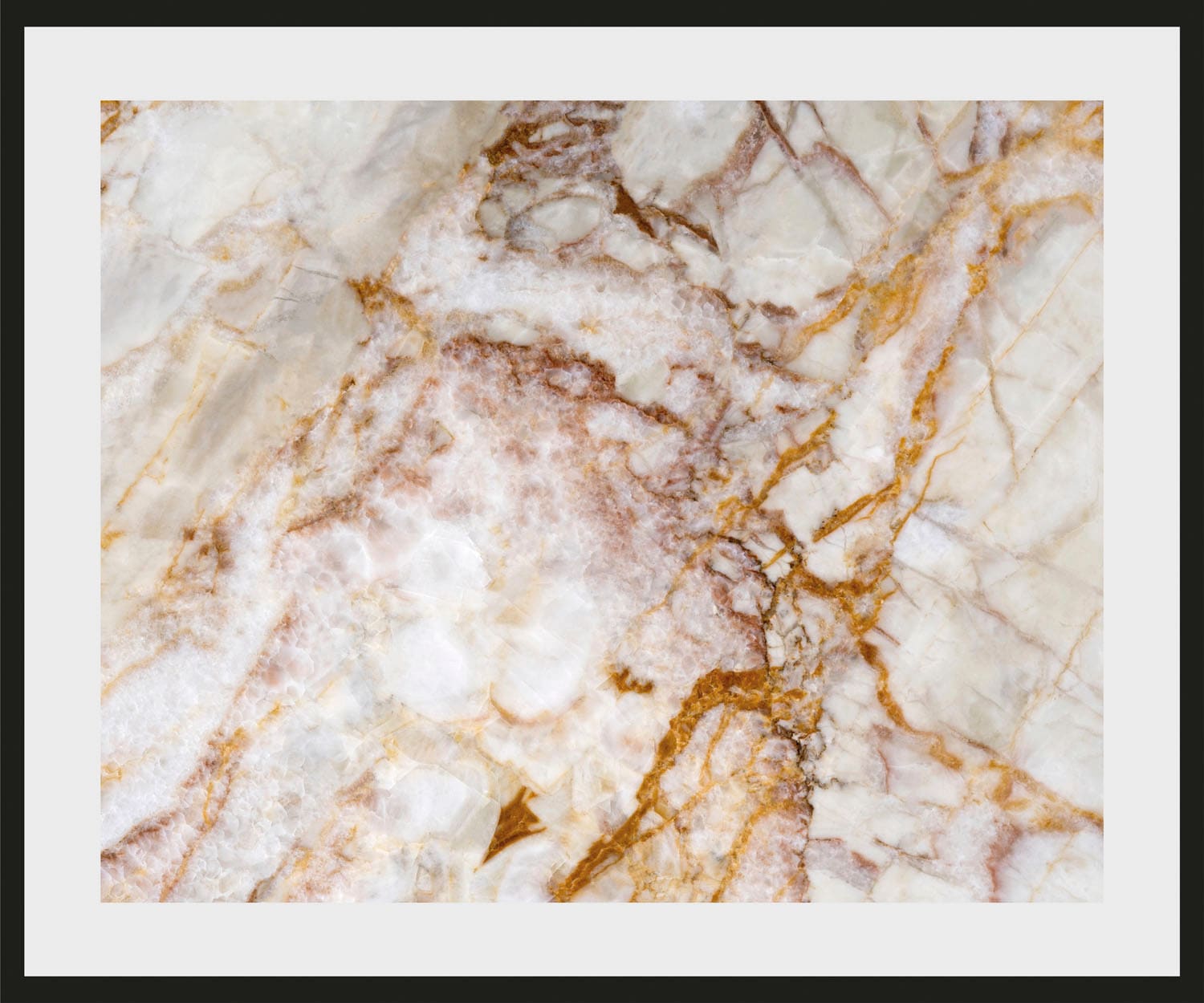 queence Bild »Christopher« Abstrakt | Gemälde | Kunst | Marmor 1 Stk. tlg. HD Premium Poster-Druck inkl. Holzrahmen