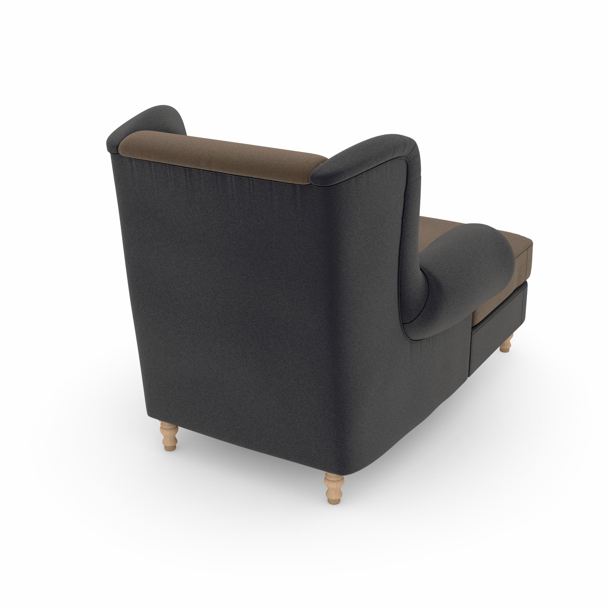 Max Winzer® Ohrensessel »Madeleine, Relaxsessel, Designsessel mit hohem Sitzkomfort«, Samtvelours Bezug in vielen Farbkombinationen