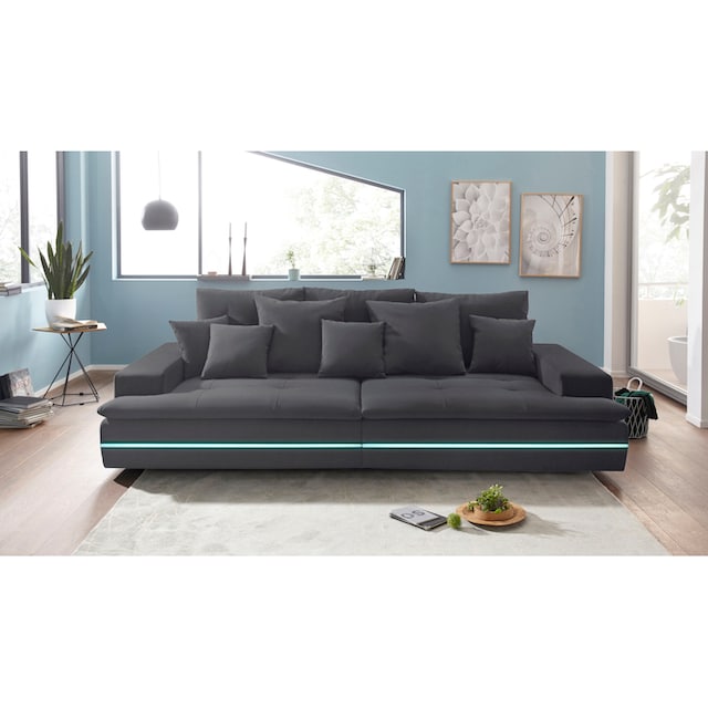 Mr. Couch Big-Sofa »Haiti«, wahlweise mit Kaltschaum (140kg Belastung/Sitz)  und AquaClean-Stoff kaufen bei OTTO