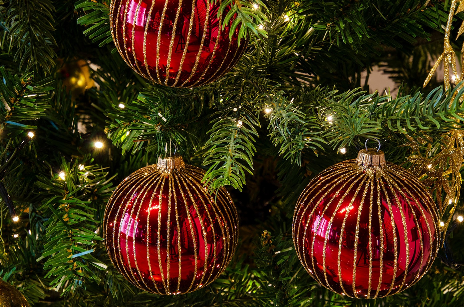 Guido Maria Kretschmer Home&Living Weihnachtsbaumkugel 6 (Set, aus Glas, mundgeblasen OTTO handbemalt »Rikka, und bestellen bei Christbaumkugeln St.), Christbaumschmuck«, Weihnachtsdeko