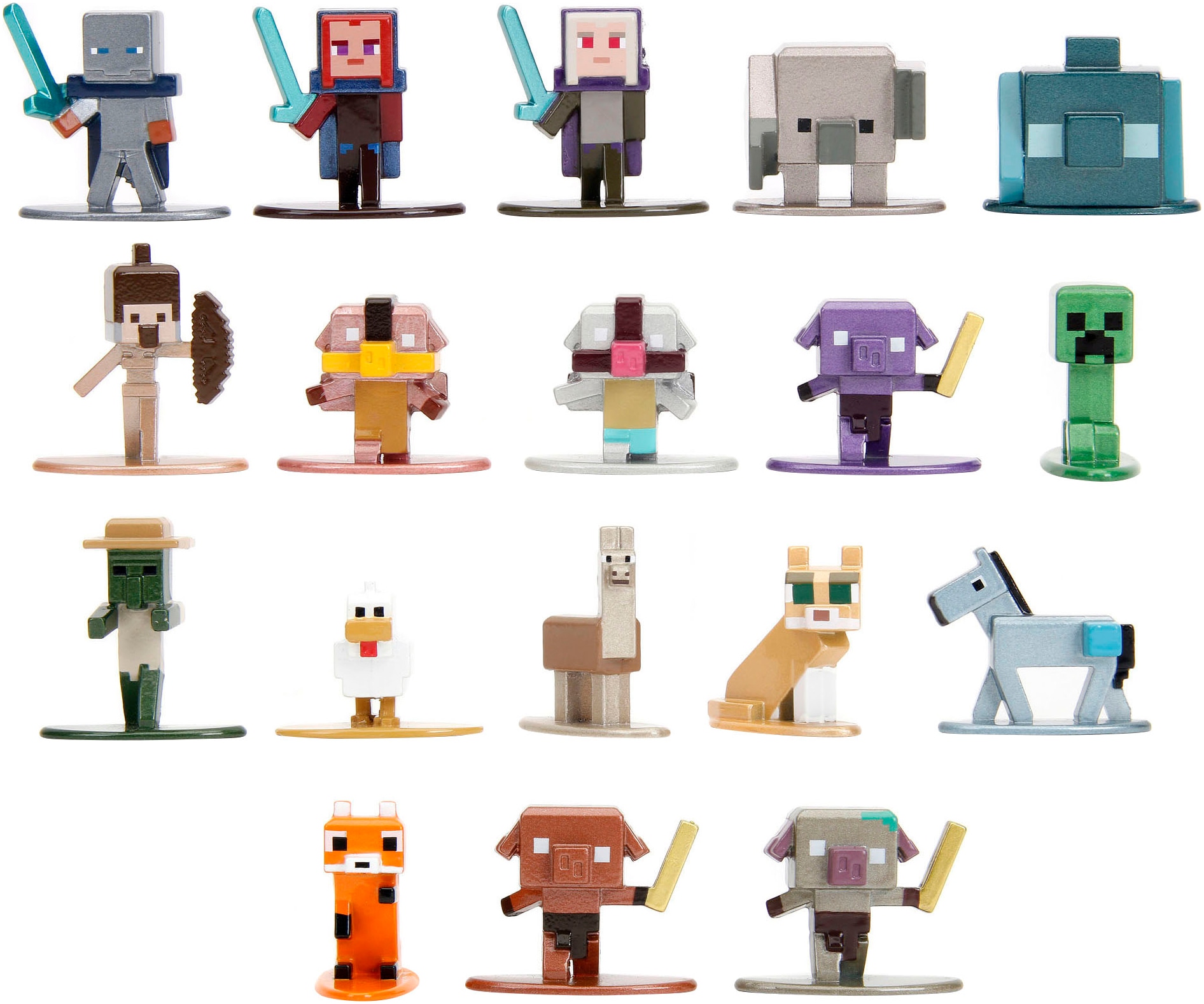 JADA Spielfigur »Minecraft, Legends Multi Pack Nano Metalfigs, Serie 9«, DIE-CAST
