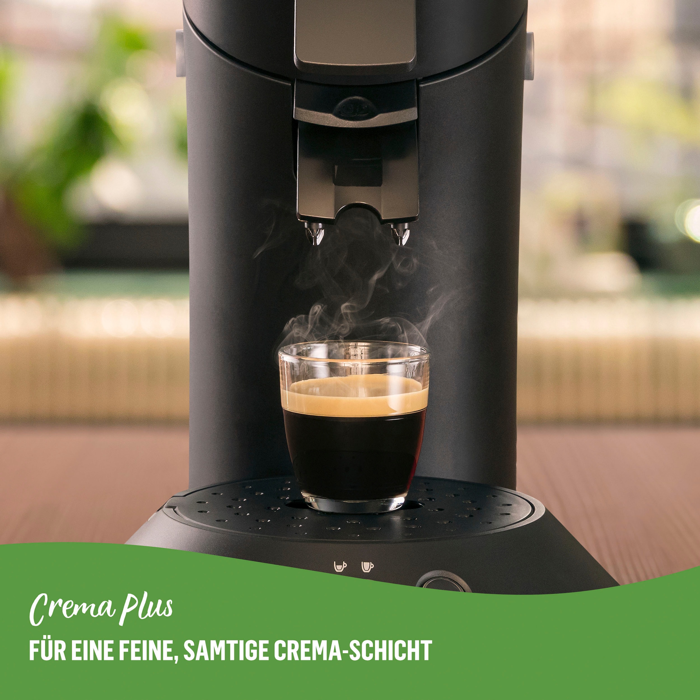 Philips Senseo Kaffeepadmaschine Eco bei aus jetzt 80% bis zurückerhalten Plus Pads Plastik*«, recyceltem € Senseo CSA210/22, max.33 »Original OTTO und 100 kaufen