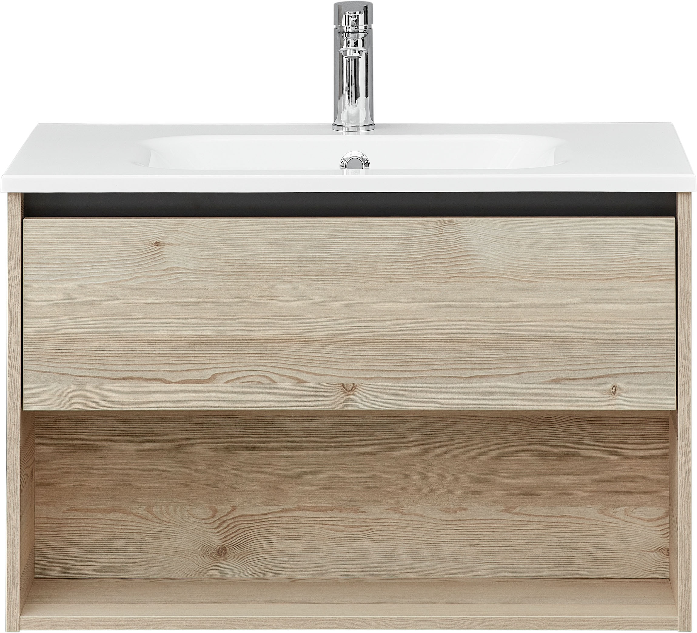 Saphir Badmöbel-Set »Mineralmarmor-Waschisch und Waschtischunterschrank« 2 Stk. tlg.