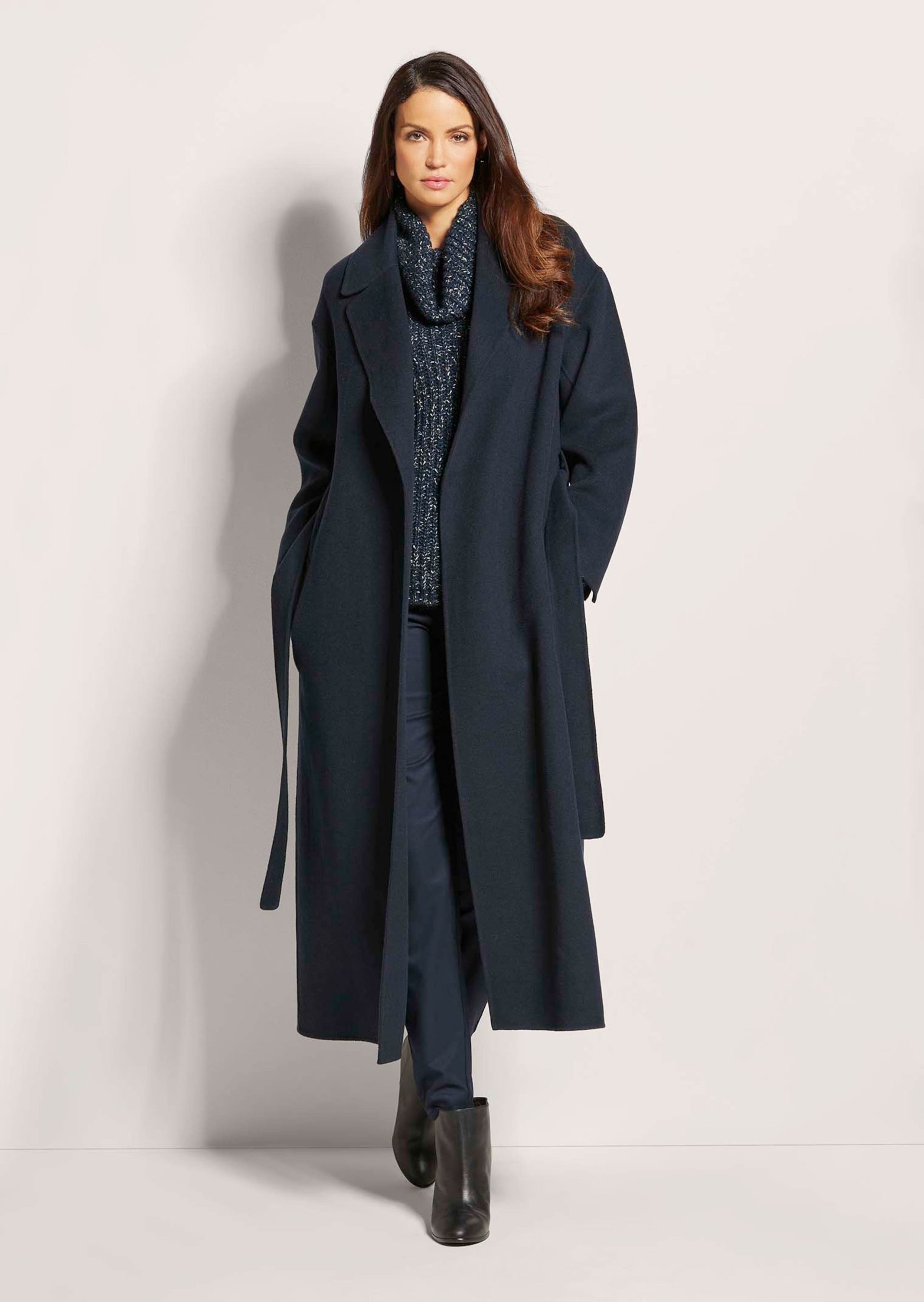 MADELEINE Langmantel »Mantel Doubleface-Mantel mit Bindeband«