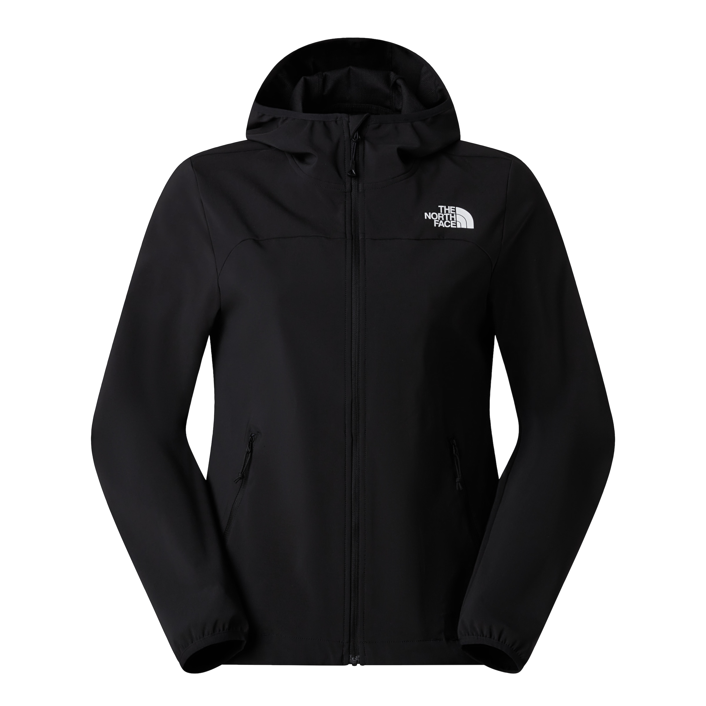 The North Face Softshelljacke »W NIMBLE HOODIE 2« sportlicher Stil, aus hochelastischem Material, WindWall™-Gewebe