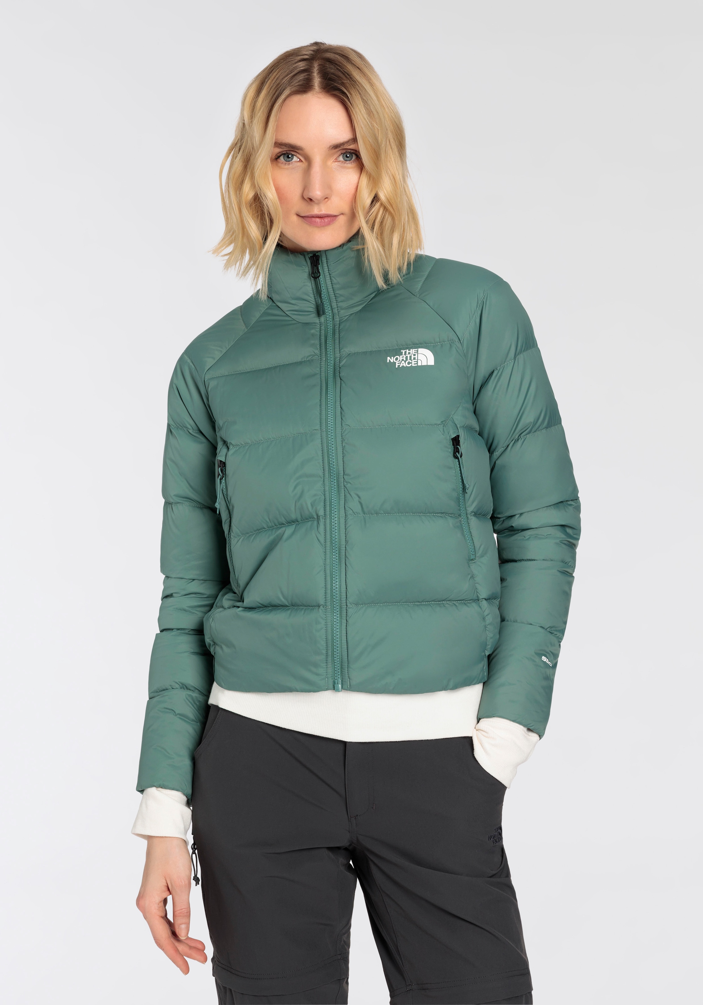 The North Face Daunenjacke »W HYALITE DOWN JACKET«, ohne Kapuze, ATMUNGSAKTIV & WASSERABWEISEND