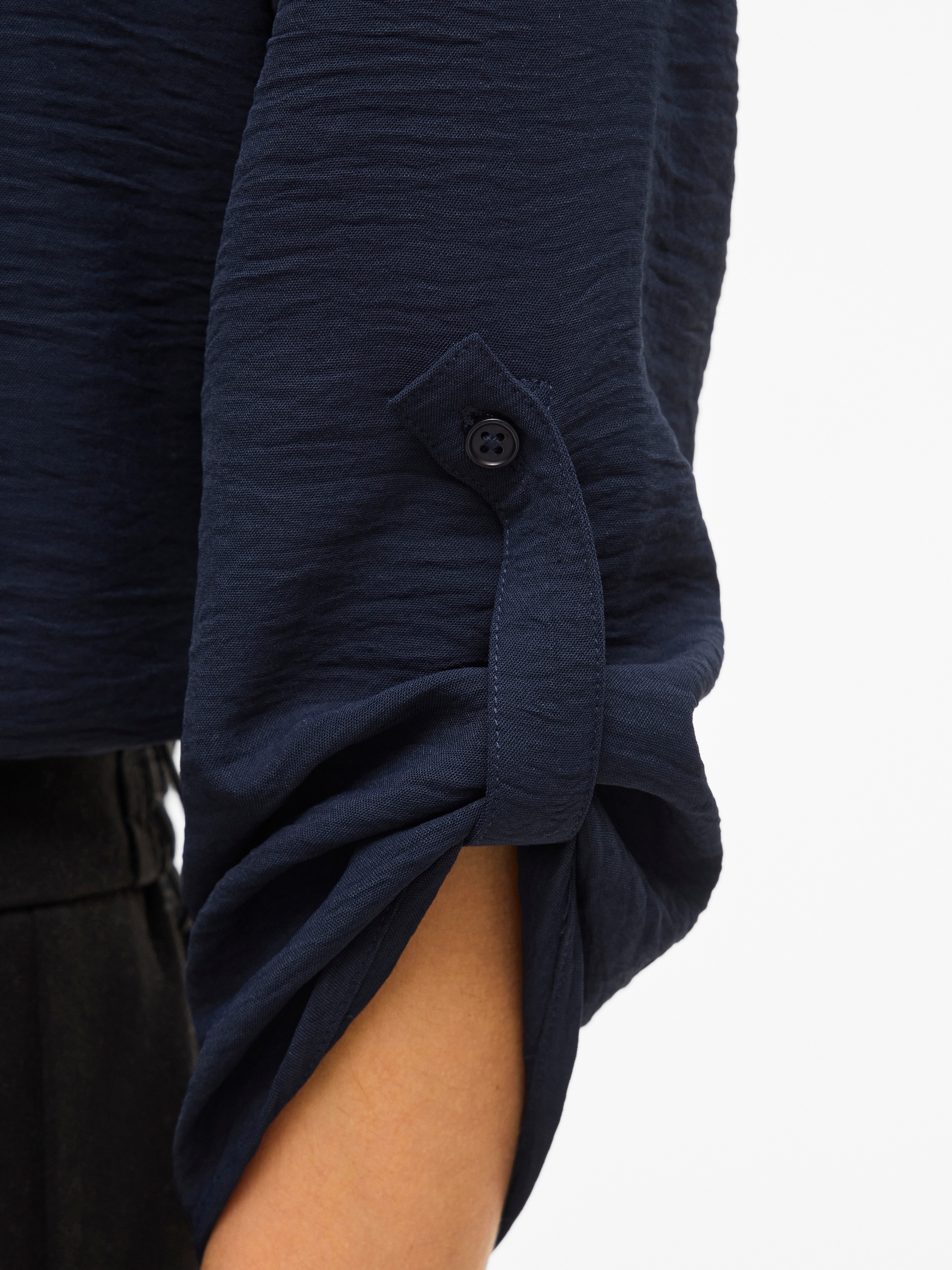 Vila Blusenshirt »VIJOSA 3/4 V-NECK TOP - NOOS«