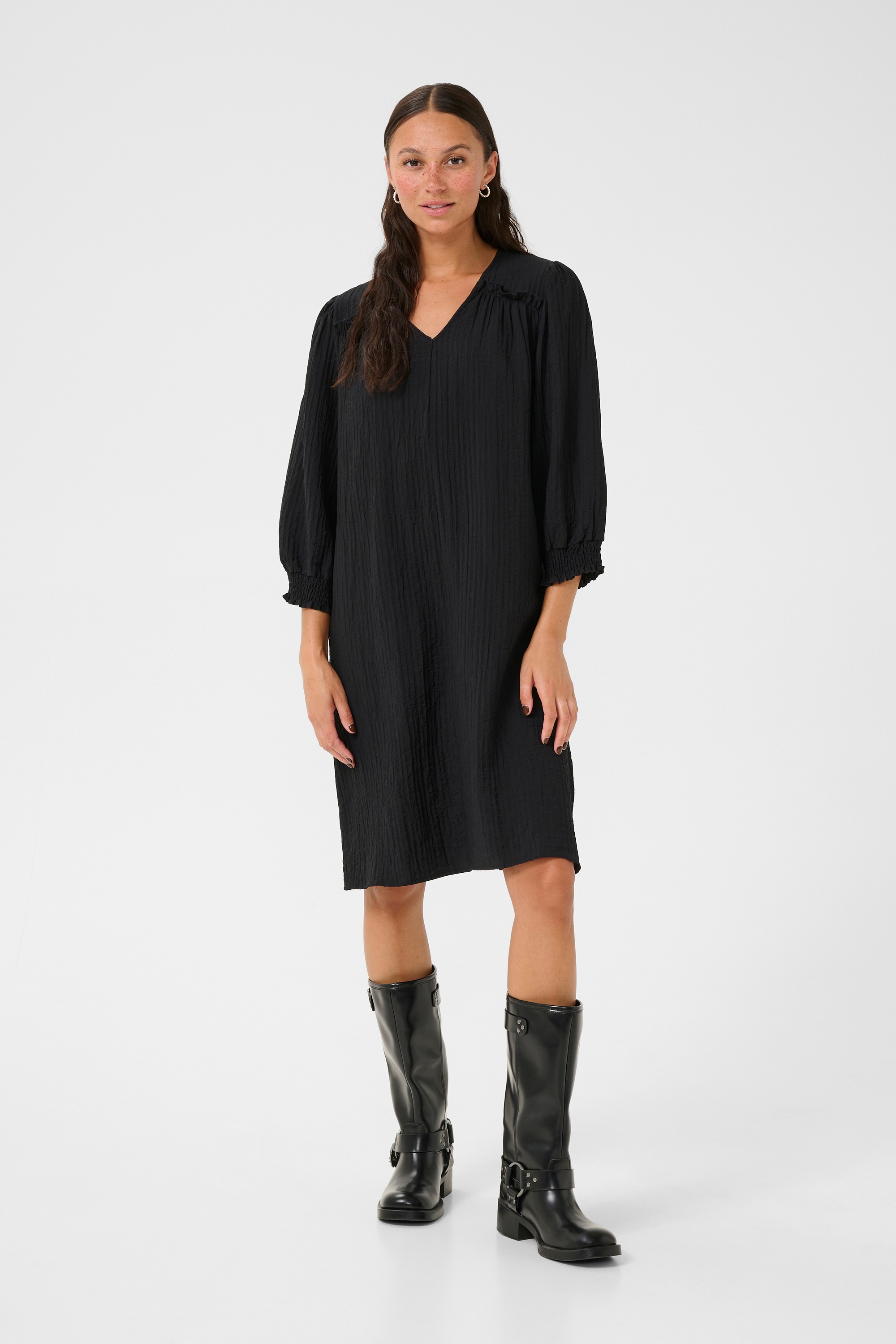 KAFFE Midikleid »Kleid KAlullu«