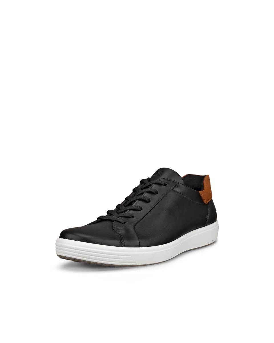 Ecco Sneaker »ECCO Soft 7 M«, Freizeitschuh, Halbschuh, Schnürschuh mit heller Laufsohle