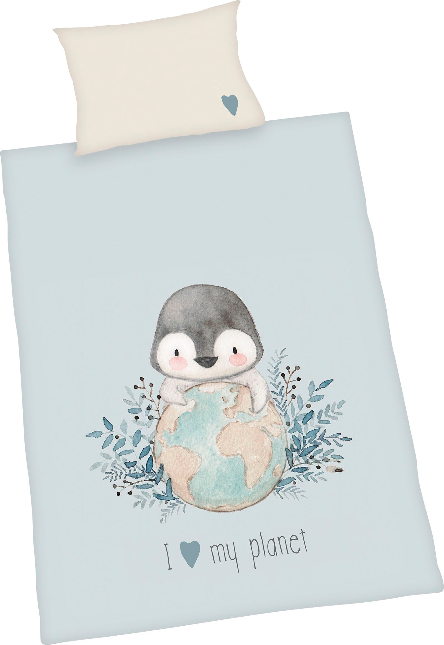 Baby Best Babybettwäsche »Pinguin«, mit liebevollem Motiv