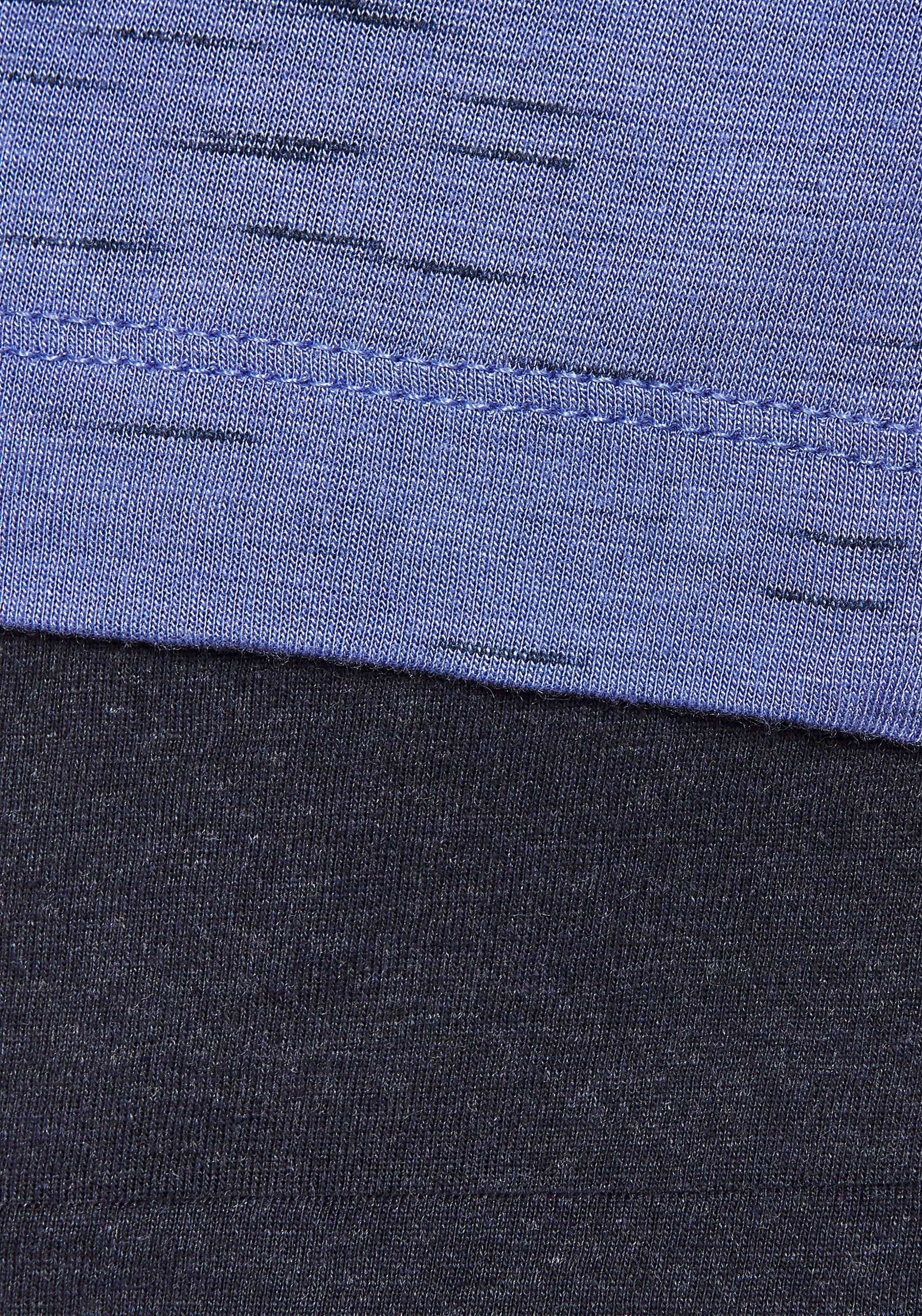 Vivance Dreams Pyjama, (2 tlg.), mit schönem Melangeeffekt