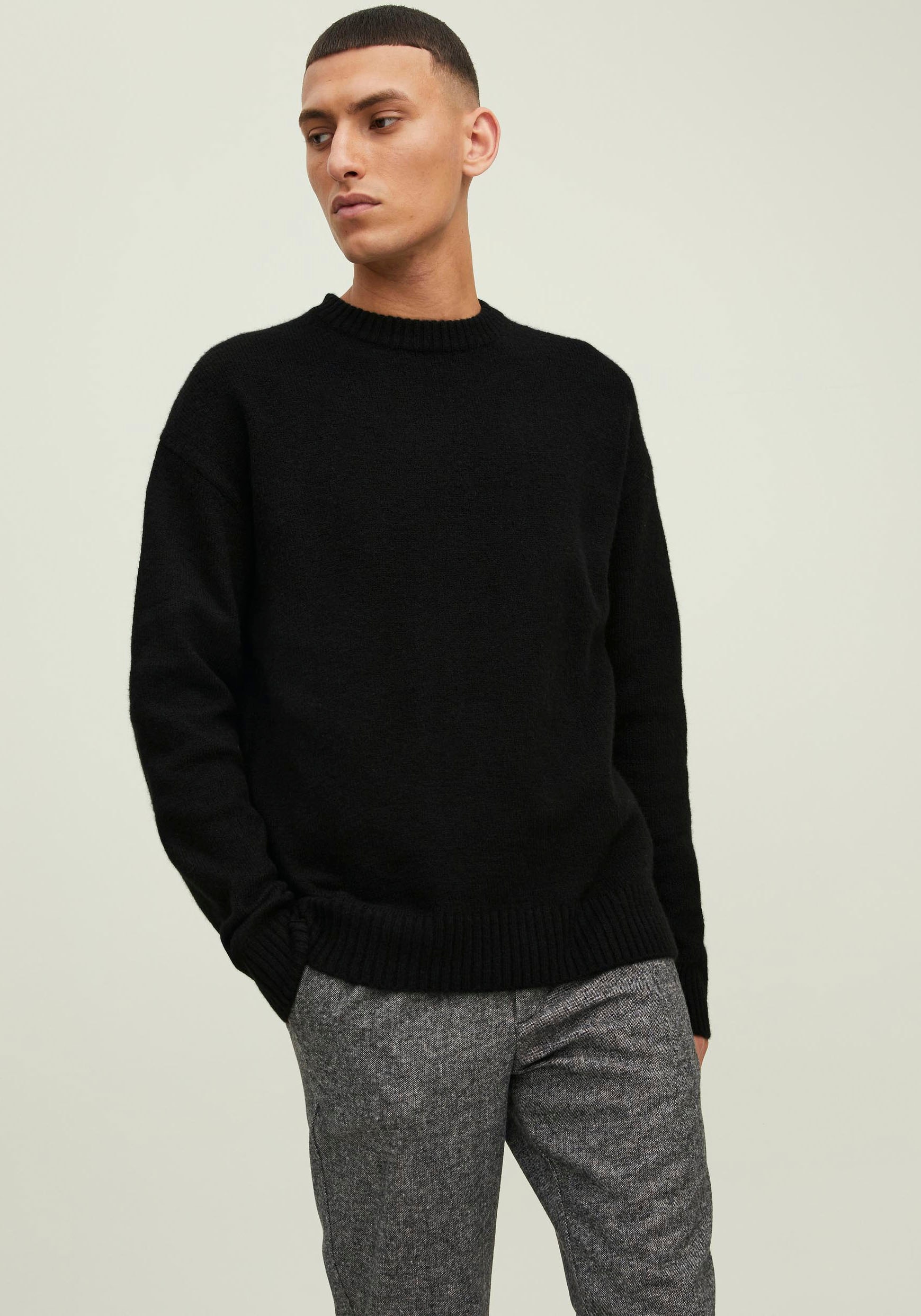 Jack And Jones Rundhalspullover Jorollie Knit Crew Neck Sn Kaufen Bei Otto