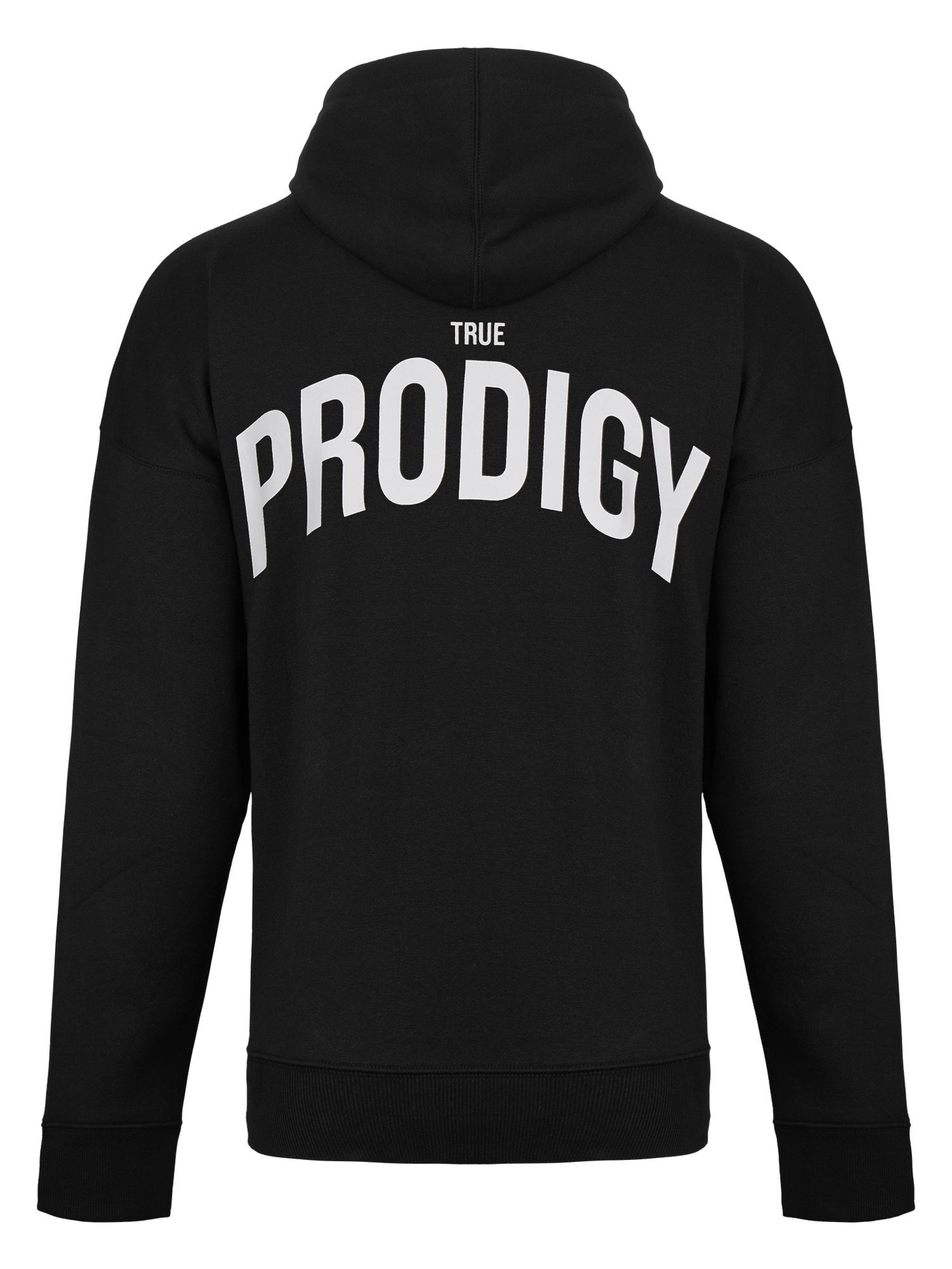 trueprodigy Hoodie »Quinn Logo Print Oversized Kapuze Kängurutasche«
