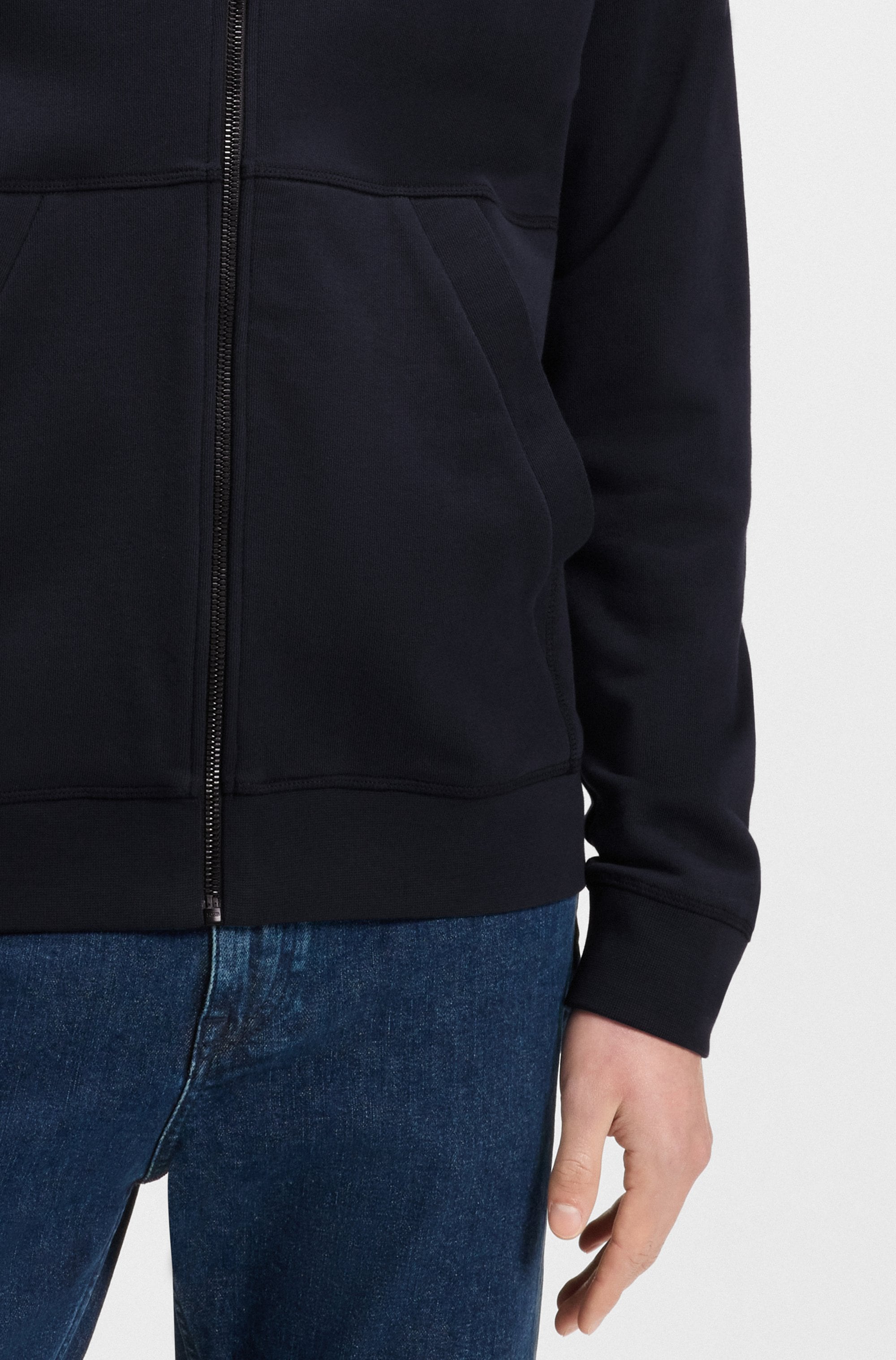 BOSS ORANGE Kapuzensweatjacke »Zetalky«, mit Kängurutasche