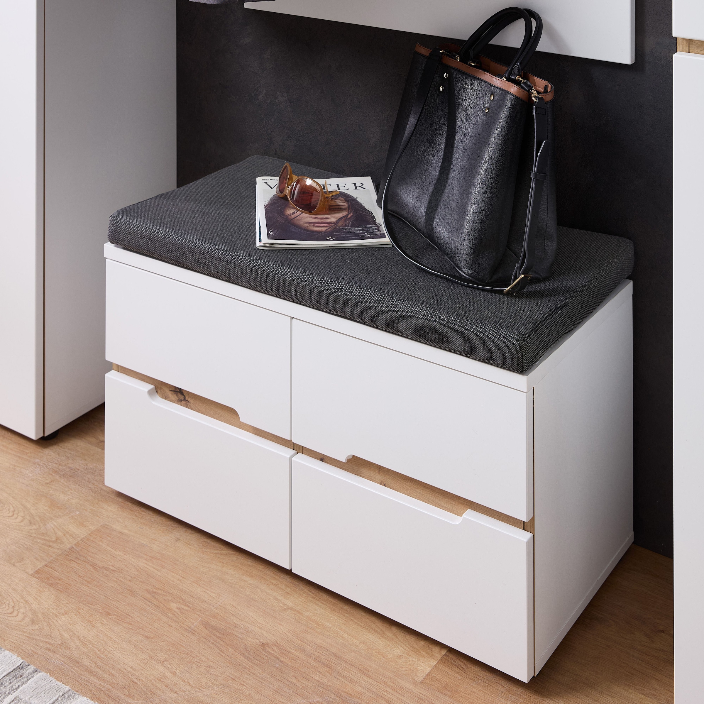 Innostyle Garderoben-Set »Memphis Garderoben Set, 295x192x38cm (B/H/T)« 5 Stk. tlg.