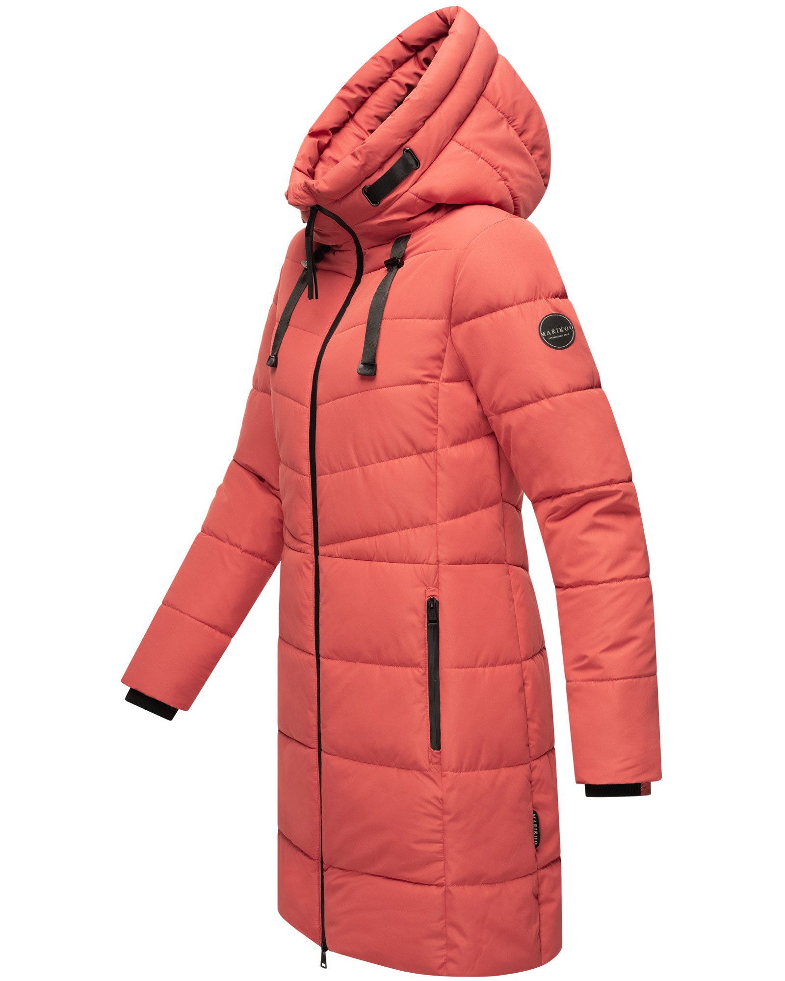 Marikoo Winterjacke »Marikoo Natsukoo Damen Winter Steppjacke lang B978«