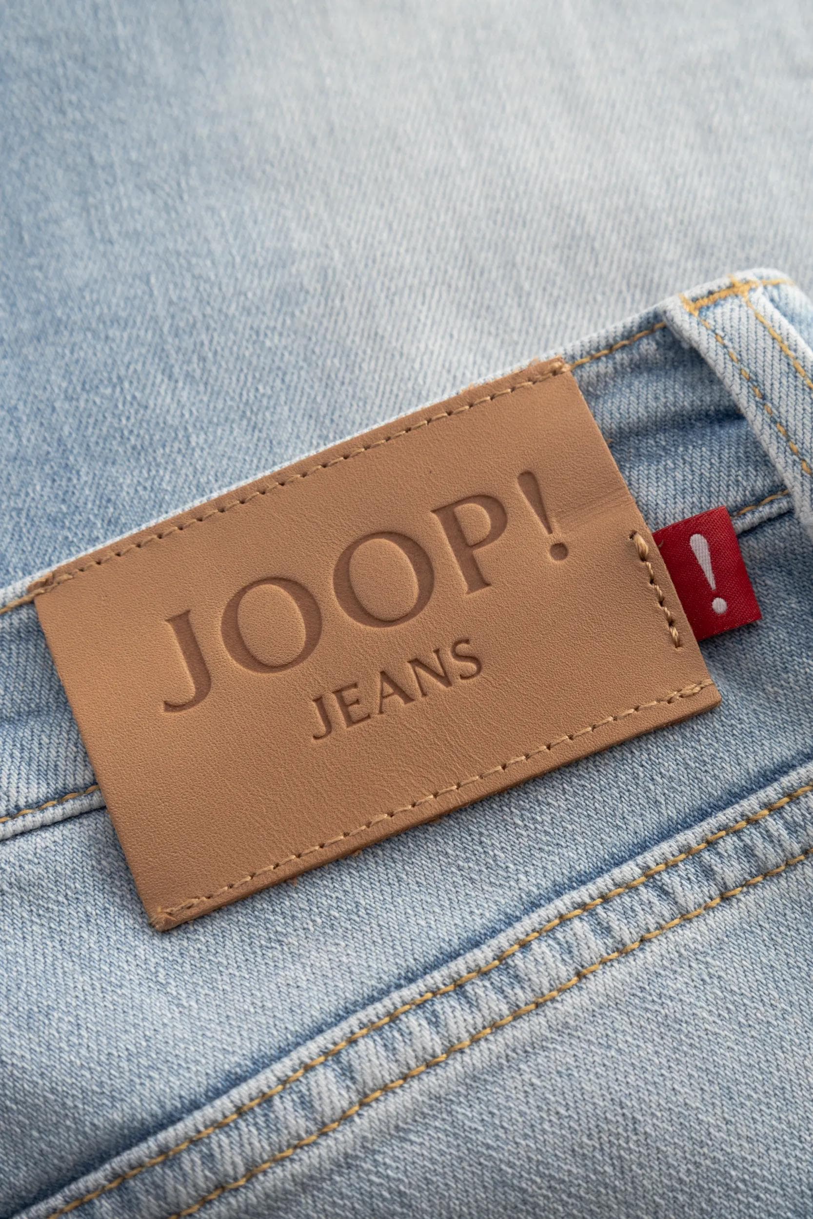 Joop Jeans Bootcut-Jeans »Ella« hohe Taille, offene Kante am Saum