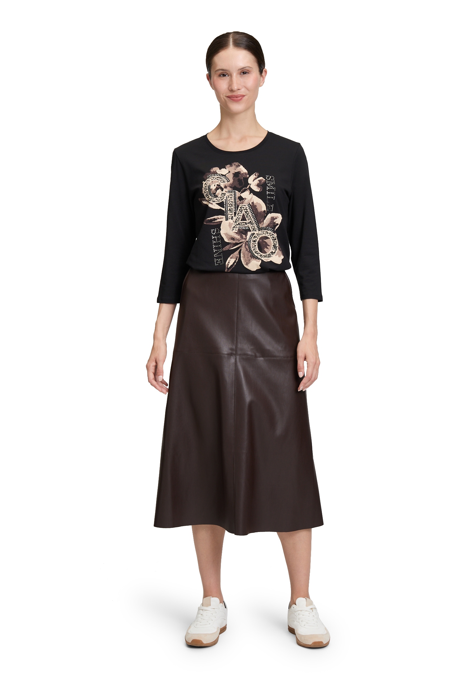 Betty Barclay Langarmshirt »Basic Shirt mit Placement«