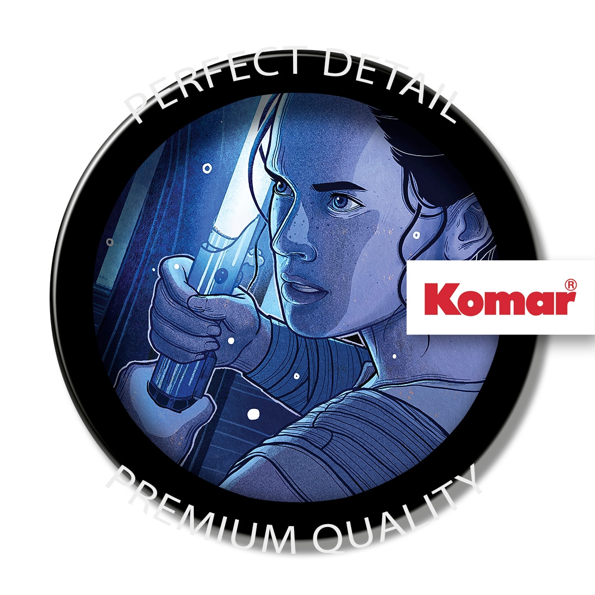 Komar Wandbild »Star Wars Jedimaster Rey«, Disney, (Set, 1 St.), 30 x 40 cm (Breite x Höhe) - Kinderzimmer, Dekoration
