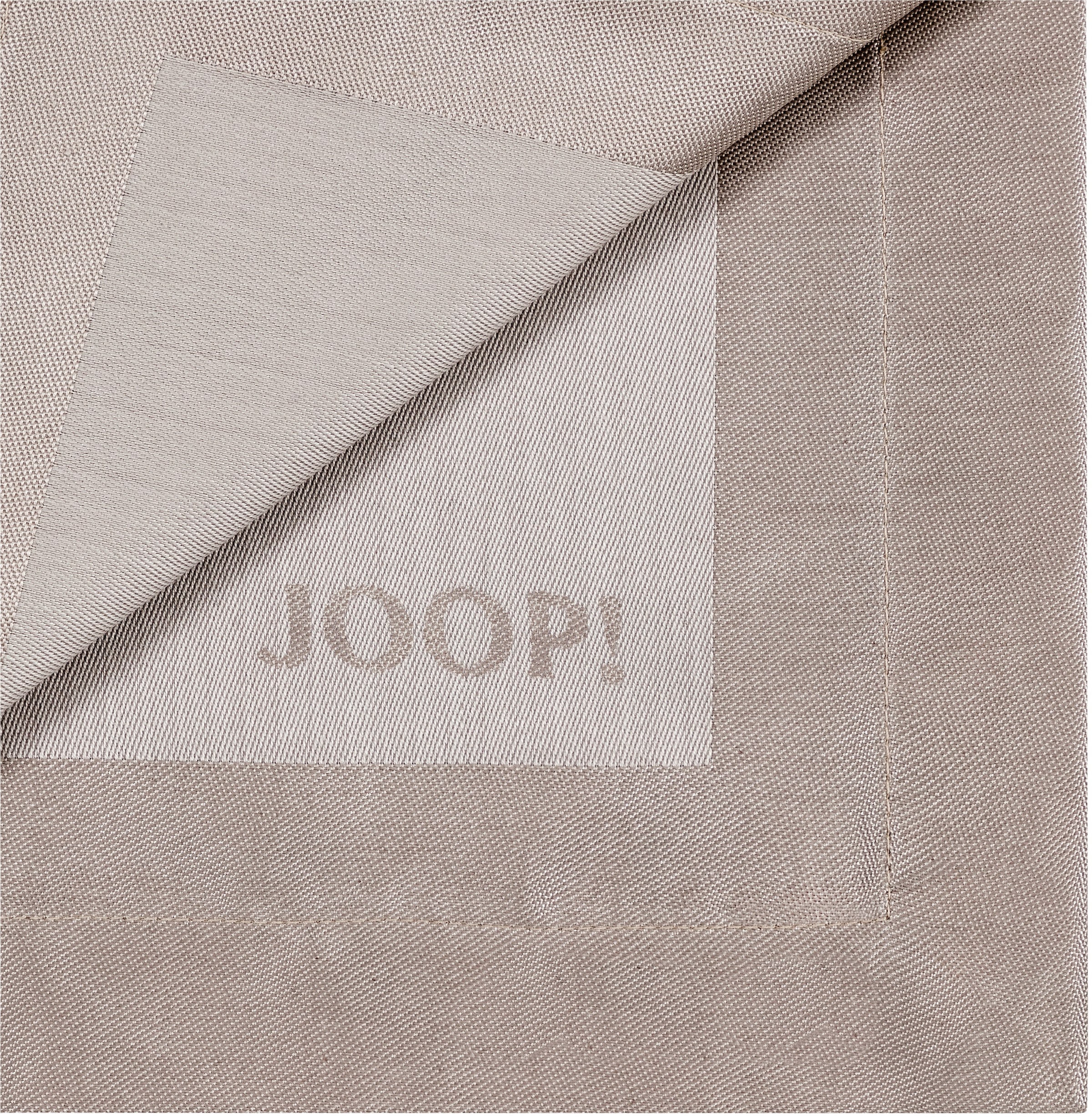 JOOP! Stoffserviette »SIGNATURE«, (Set, 2 St.), aus Jacquard-Gewebe gefertigt mit JOOP! Logo-Dekor