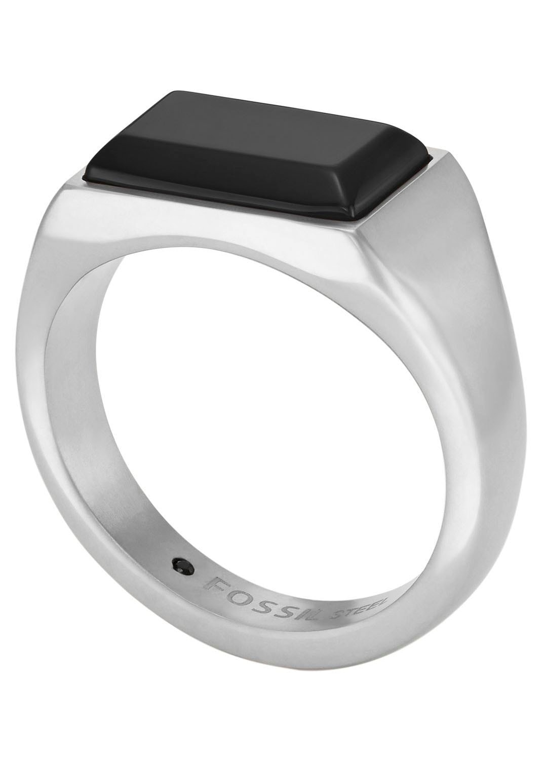 Fossil Fingerring »JEWELRY ALL STACKED UP, JF04603040, JF04605710«, mit Agate