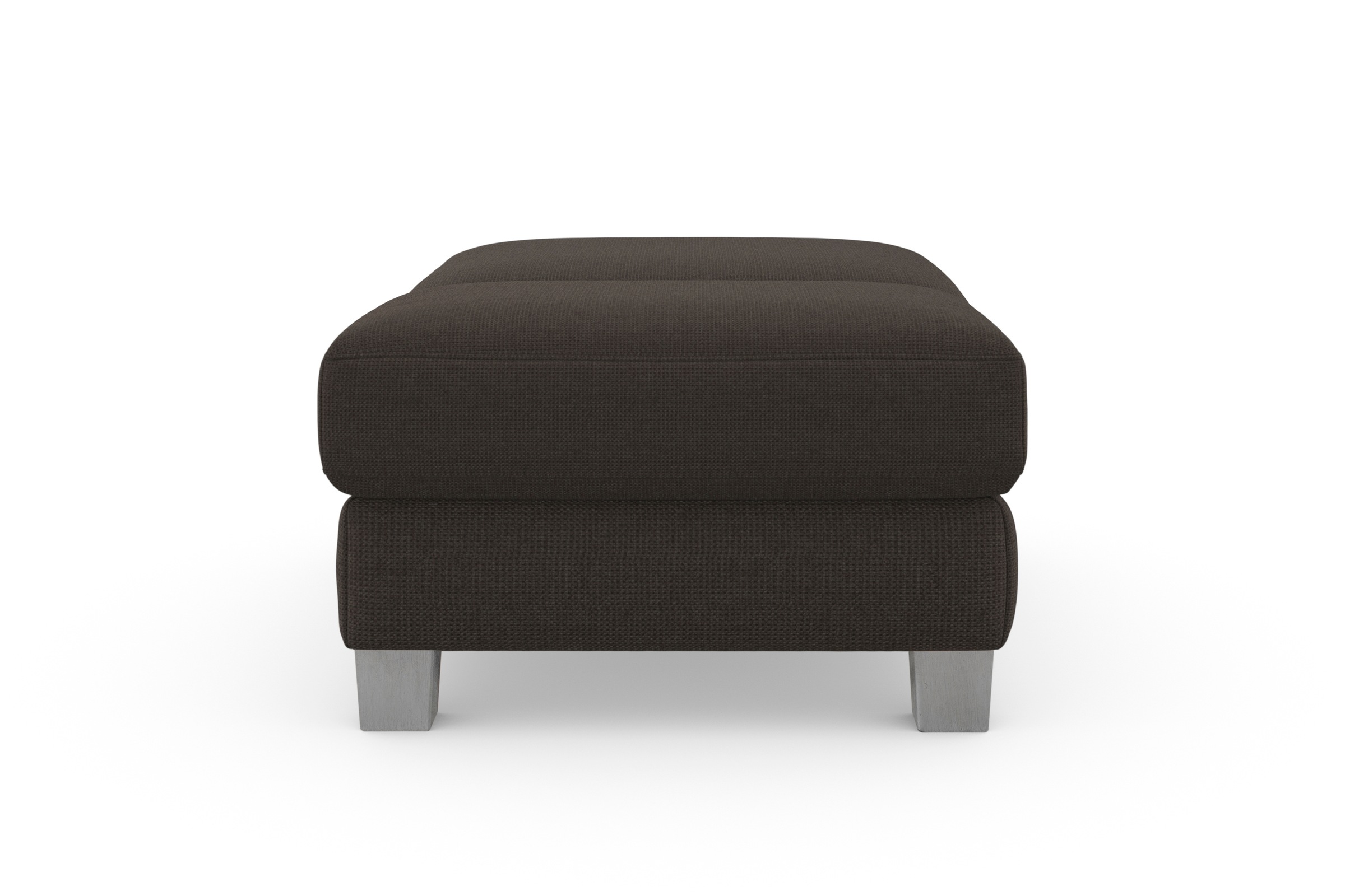 sit&more Polsterhocker »Dundee« mit Klappfunktion, Federkern und hochwertigen Edelstahlfüßen