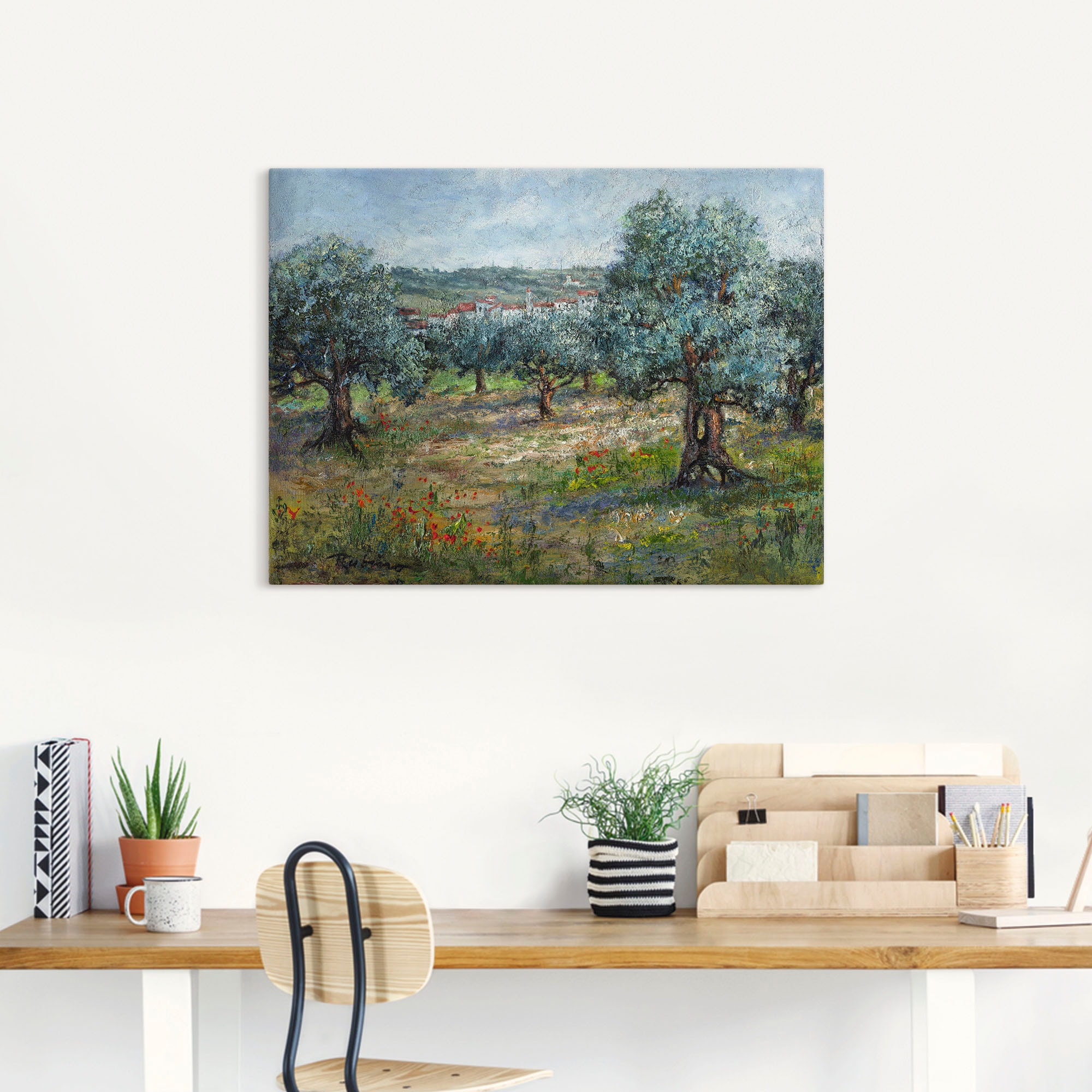 Artland Wandbild »Toskana II«, Europa, (1 St.), als Alubild, Outdoorbild, Leinwandbild in verschied. Größen