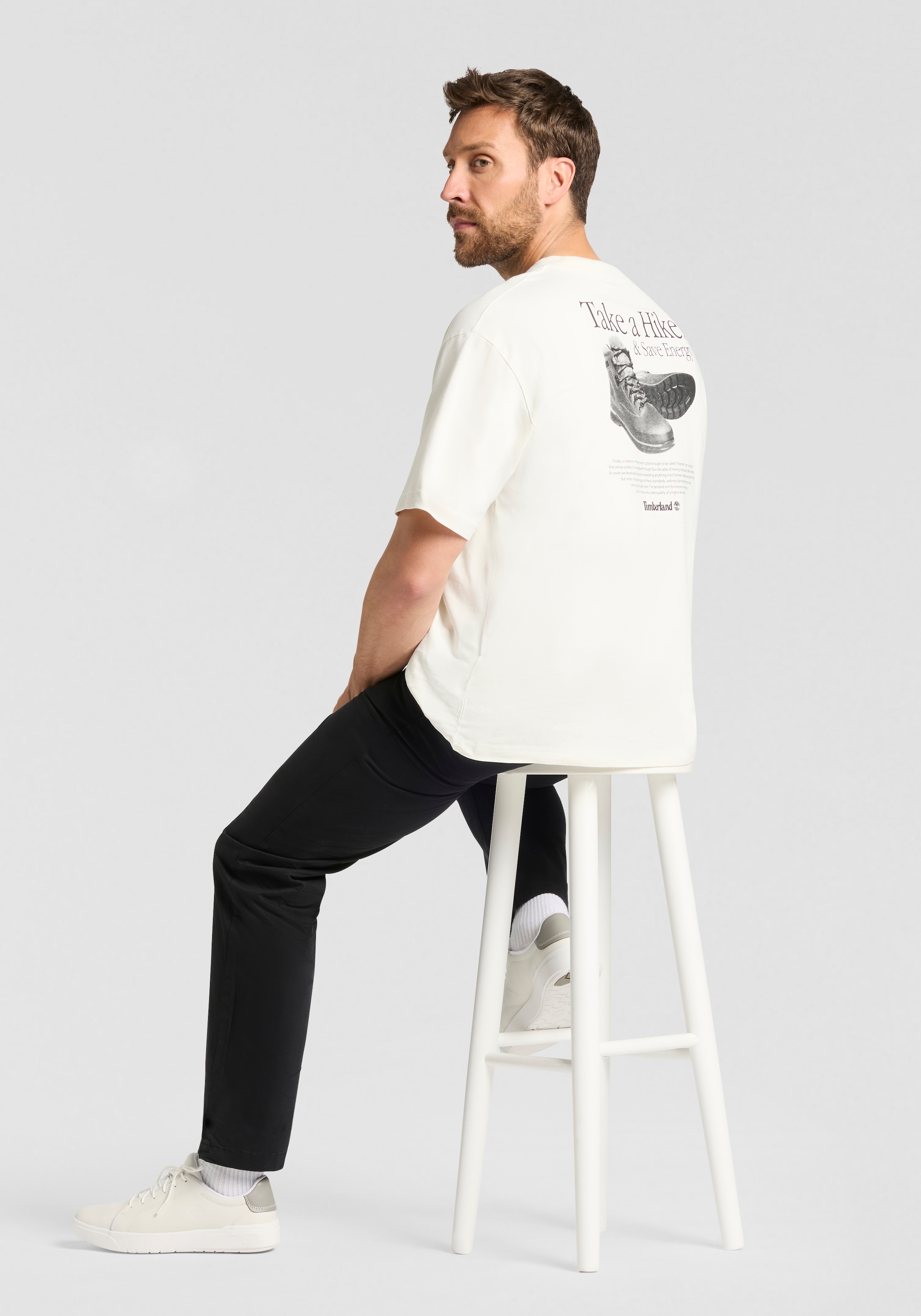 Timberland T-Shirt »TAKE A HIKE BACK GRAPHIC SS TEE« 1 Stk.