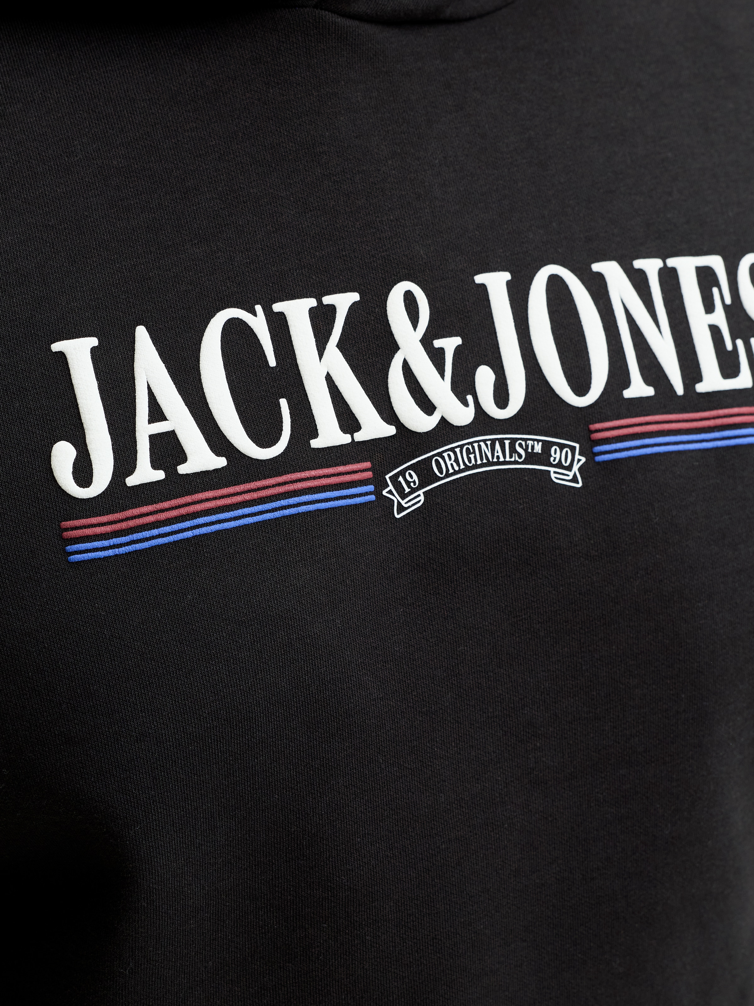 Jack & Jones PlusSize Kapuzensweatshirt »JORFREDERIKSBERG GRAPHIC BOX SWEAT H PLS«, Baumwollmischung, regular fit
