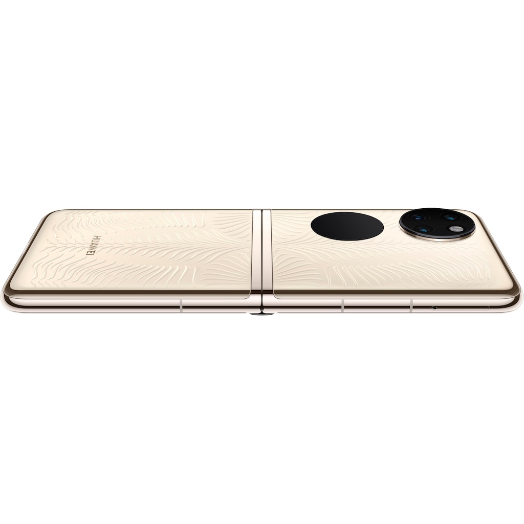 Huawei Smartphone »P50 Pocket Premium«, Gold, 17,53 cm/6,9 Zoll, 512 GB Speicherplatz, 40 MP Kamera