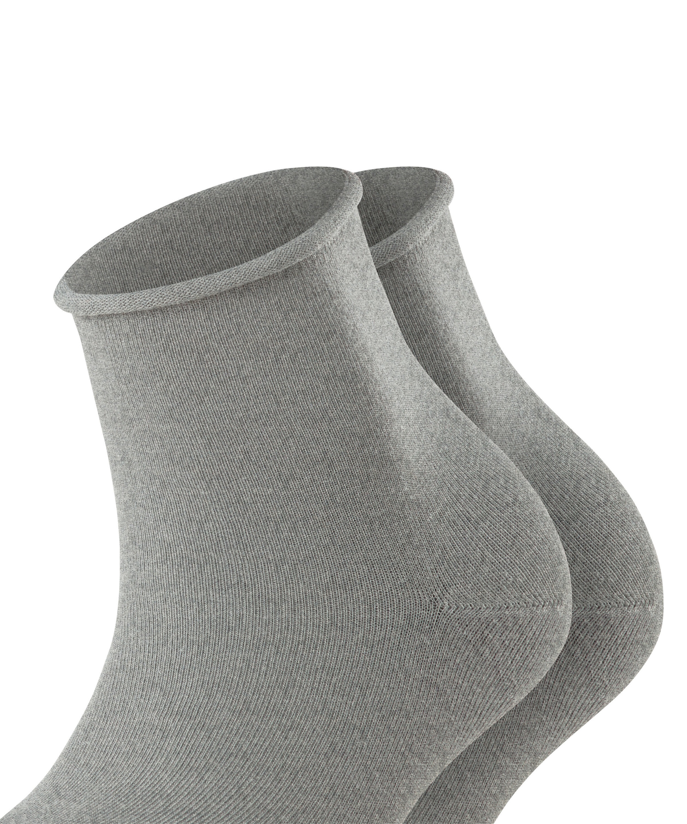 Esprit Kurzsocken »Basic Pure« 2 Paar,  unifarbenes Basic-Design, Rollbündchen