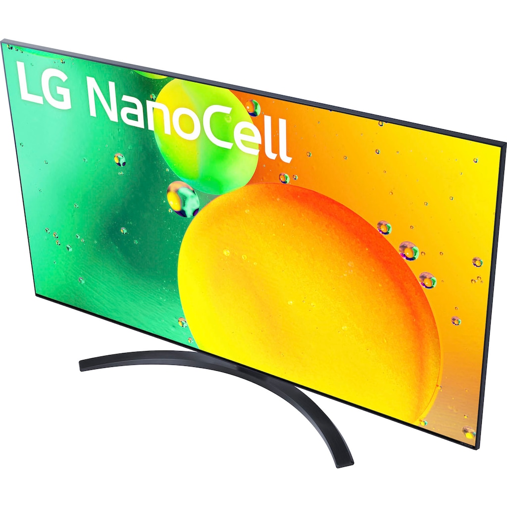 LG LED-Fernseher »65NANO769QA«, 164 cm/65 Zoll, 4K Ultra HD, Smart-TV, α5 Gen5 4K AI-Prozessor, Direct LED, HDMI 2.0, Sprachassistenten