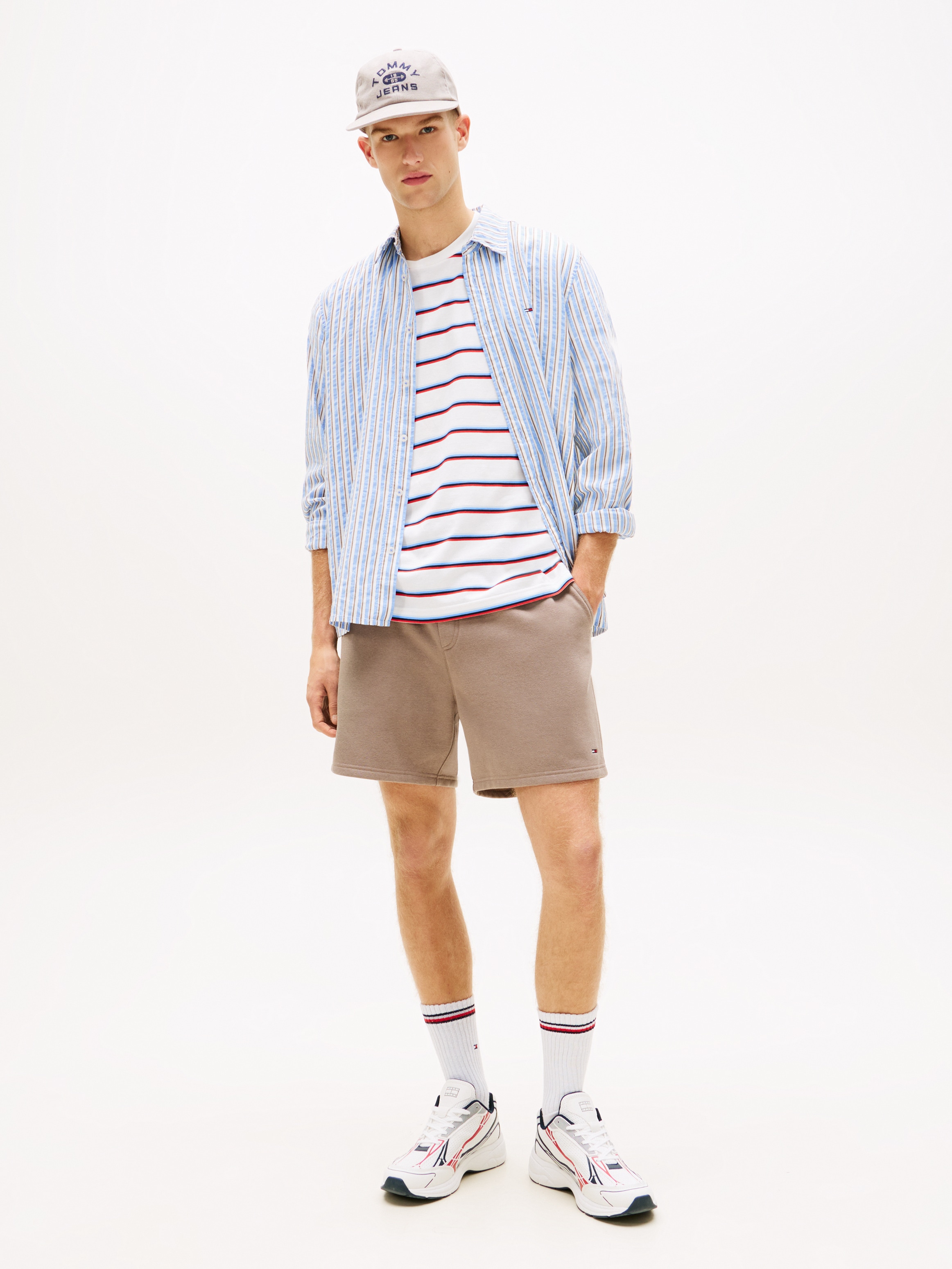 Tommy Jeans Sweatshorts »TJM FLAG BEACH«