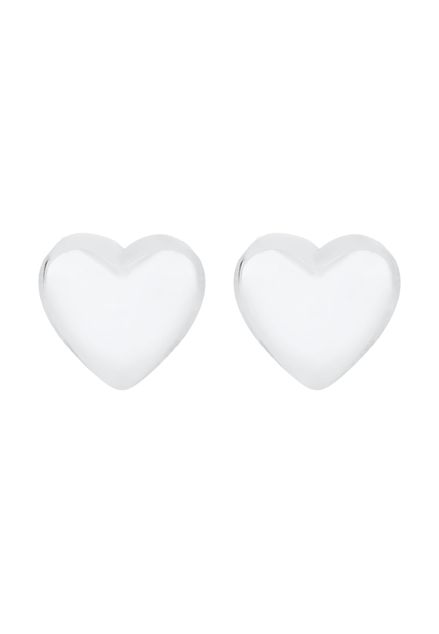 Elli Paar Ohrstecker »Ohrringe Herz Liebe Basic Filigran 925 Sterling Silber«